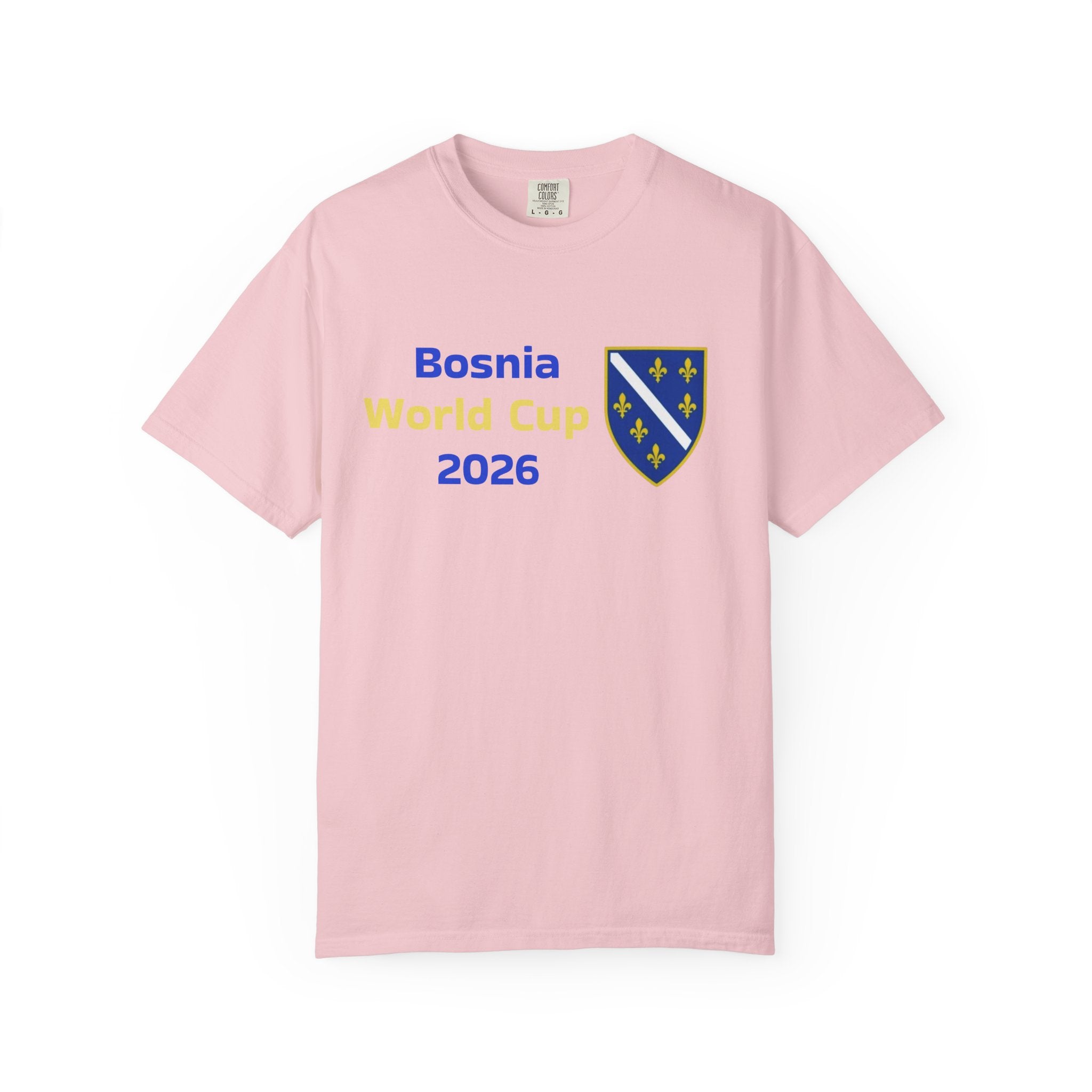 Bosnia World Cup 2026 T-Shirt – Bosnia Crest Soccer Fan Tee