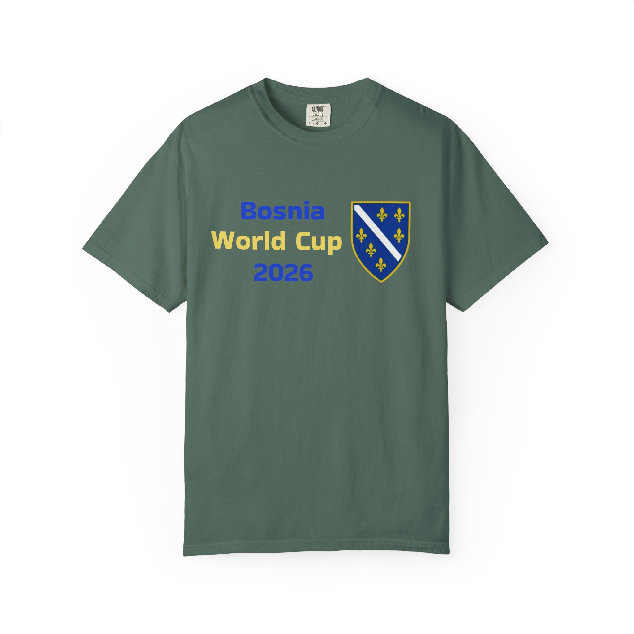 Bosnia World Cup 2026 T-Shirt – Bosnia Crest Soccer Fan Tee