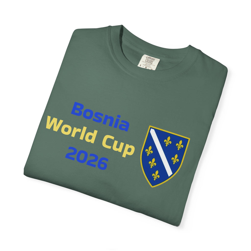 Bosnia World Cup 2026 T-Shirt – Bosnia Crest Soccer Fan Tee