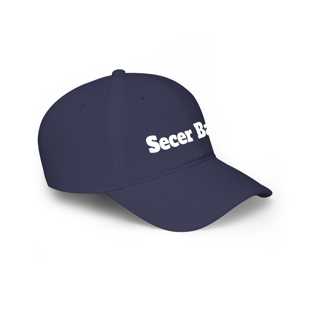 Secer Babo Embroidered Baseball Cap — Low Profile Red Hat