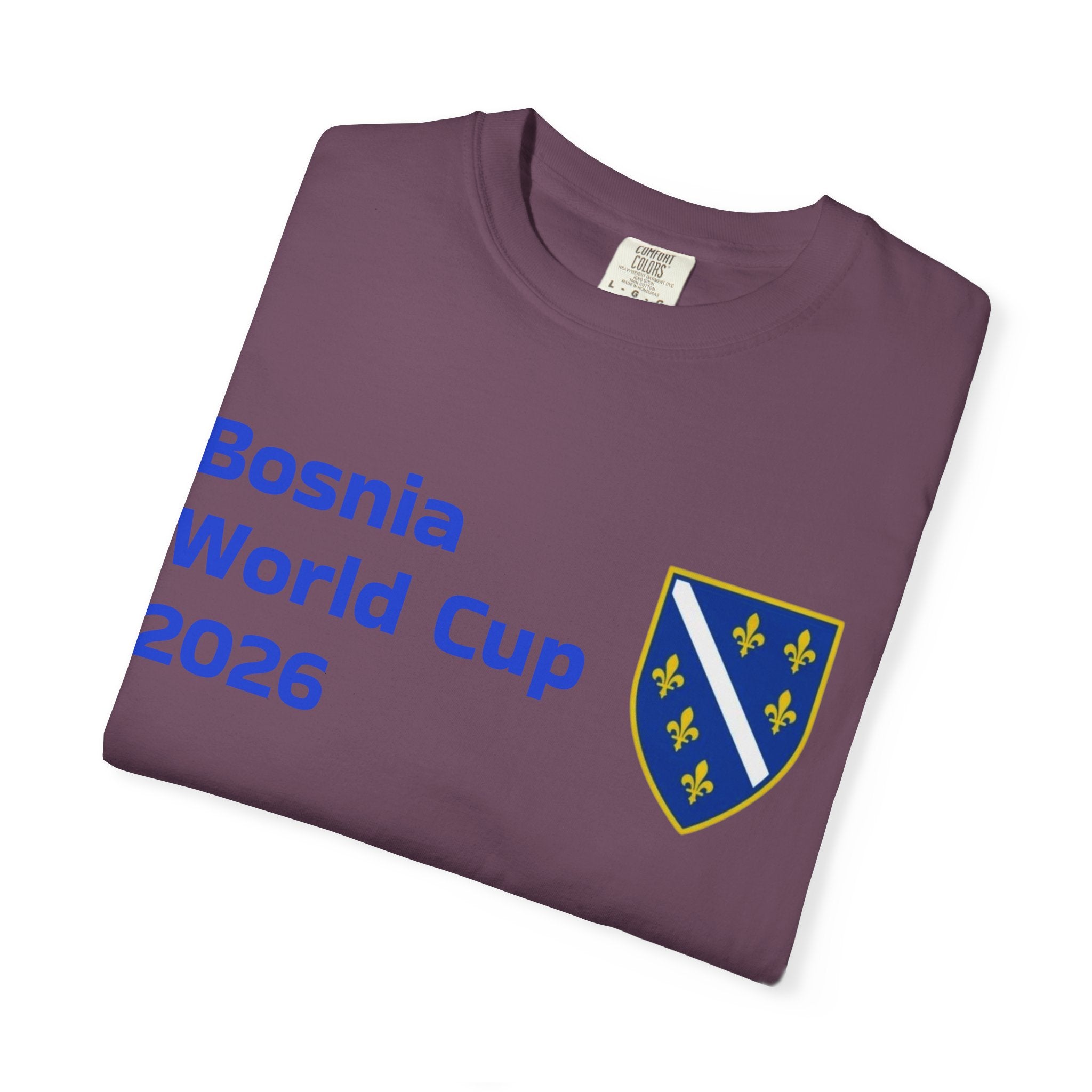 Bosnia World Cup 2026 T-Shirt — Bosnia Crest Soccer Fan Tee