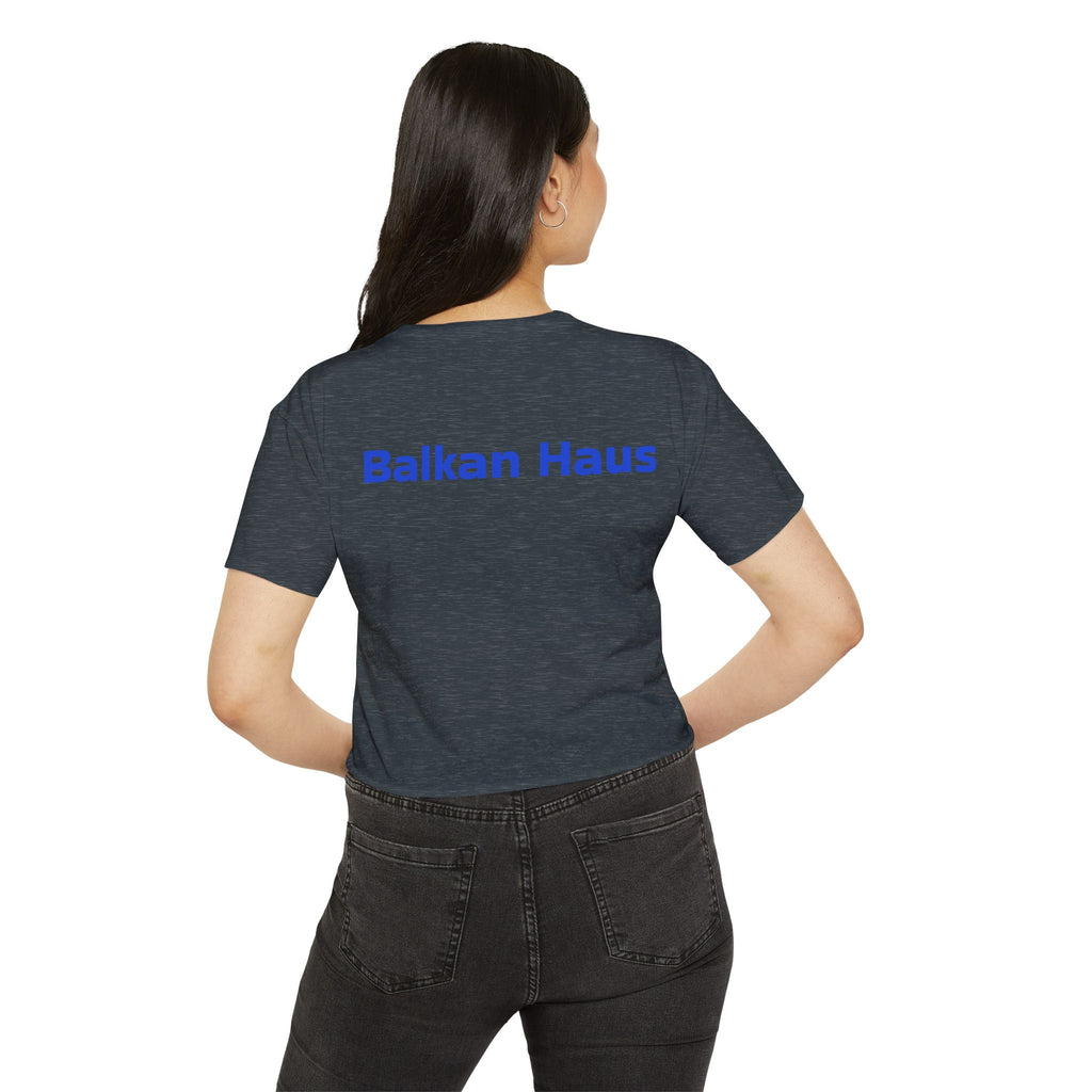 Bosnia World Cup 2026 Crop Top — Balkan Haus Festival Tee