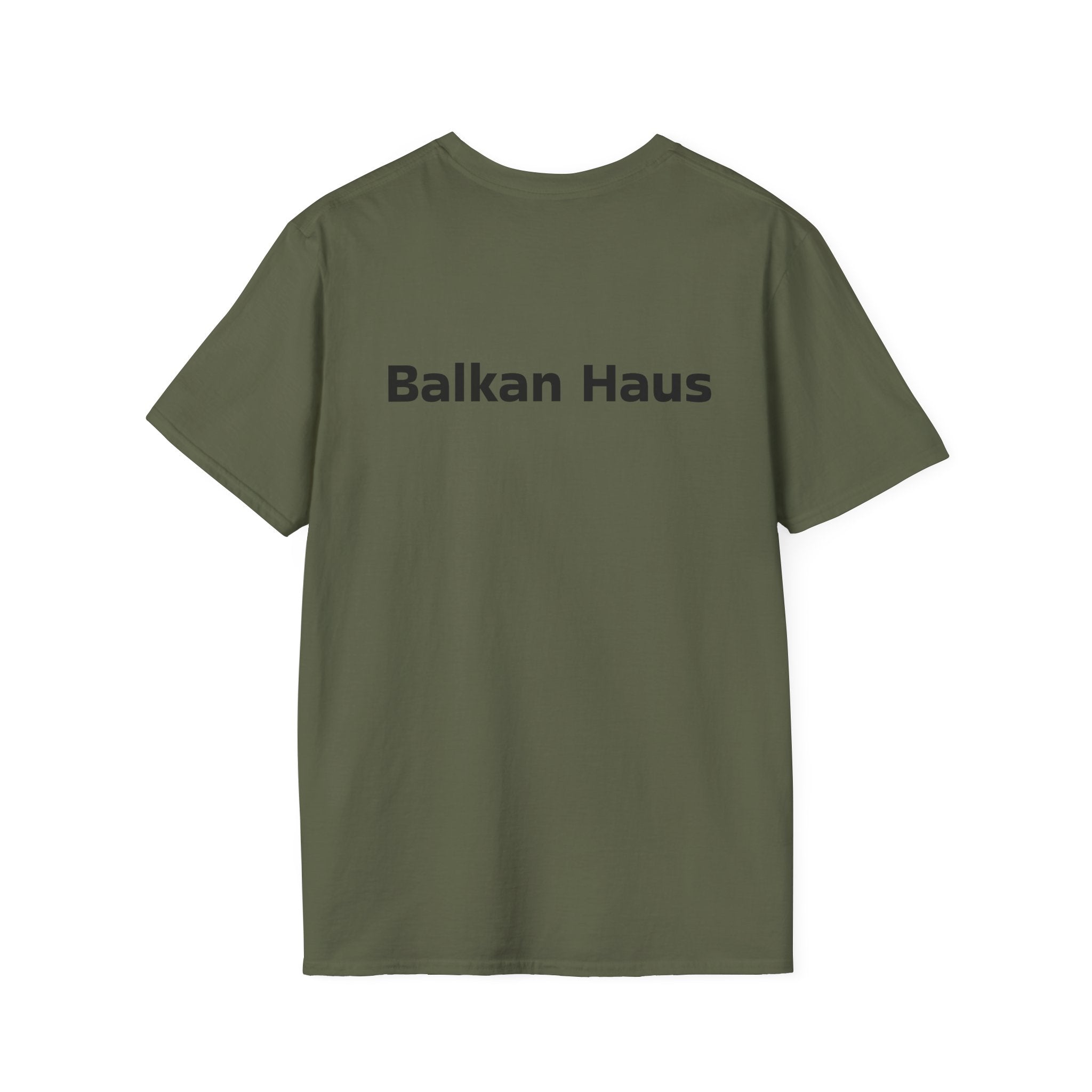 'Giftaj me beboo' Balkan Haus T-Shirt — Funny Bosnian Phrase Tee