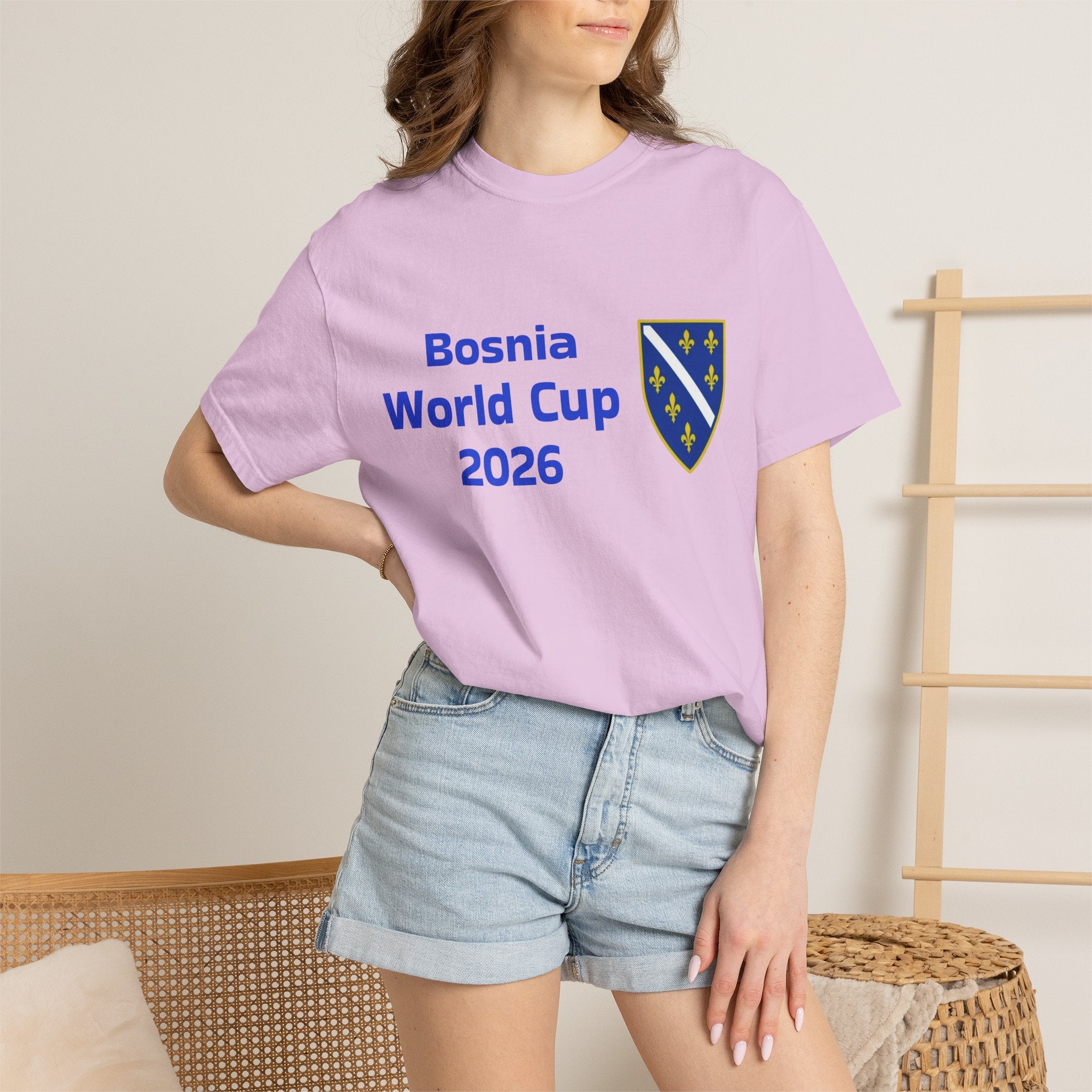 Bosnia World Cup 2026 T-Shirt — Bosnia Crest Soccer Fan Tee