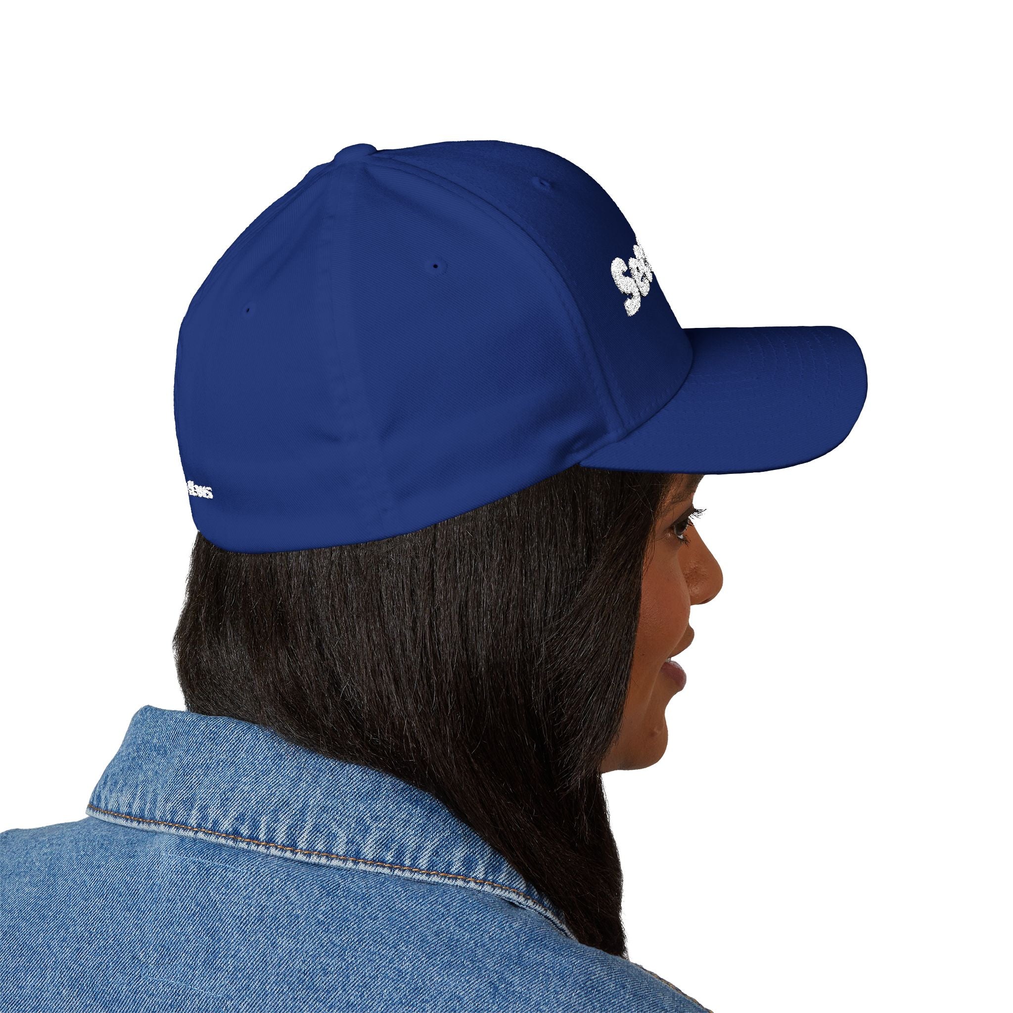 Embroidered "Secer Mama" Closed-Back Cap — Balkan Haus Mom Hat