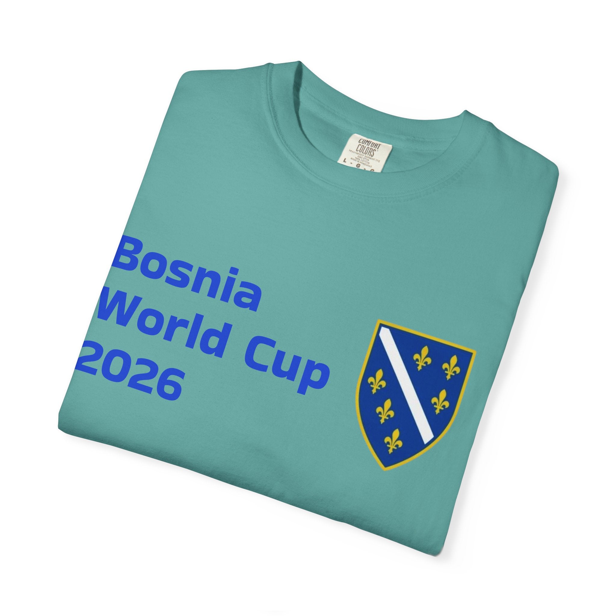 Bosnia World Cup 2026 T-Shirt — Bosnia Crest Soccer Fan Tee