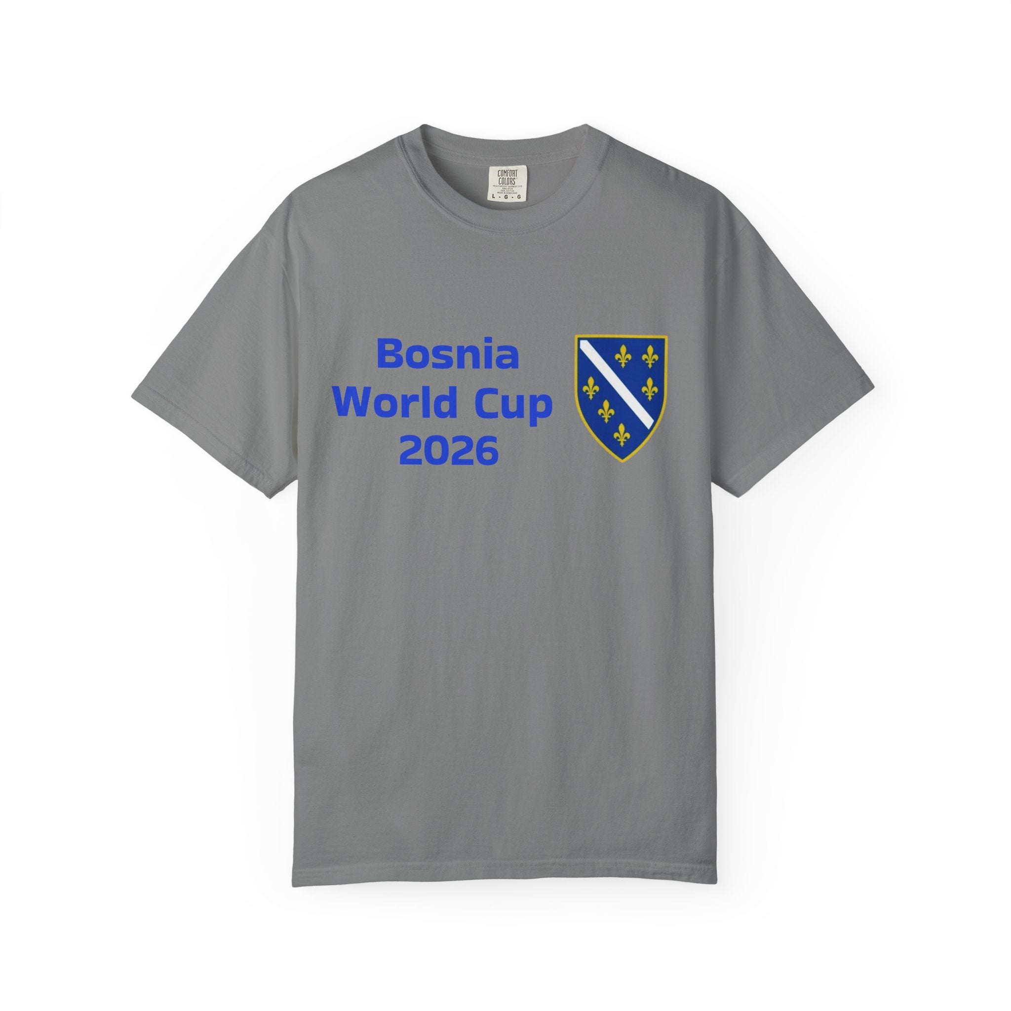 Bosnia World Cup 2026 T-Shirt — Bosnia Crest Soccer Fan Tee