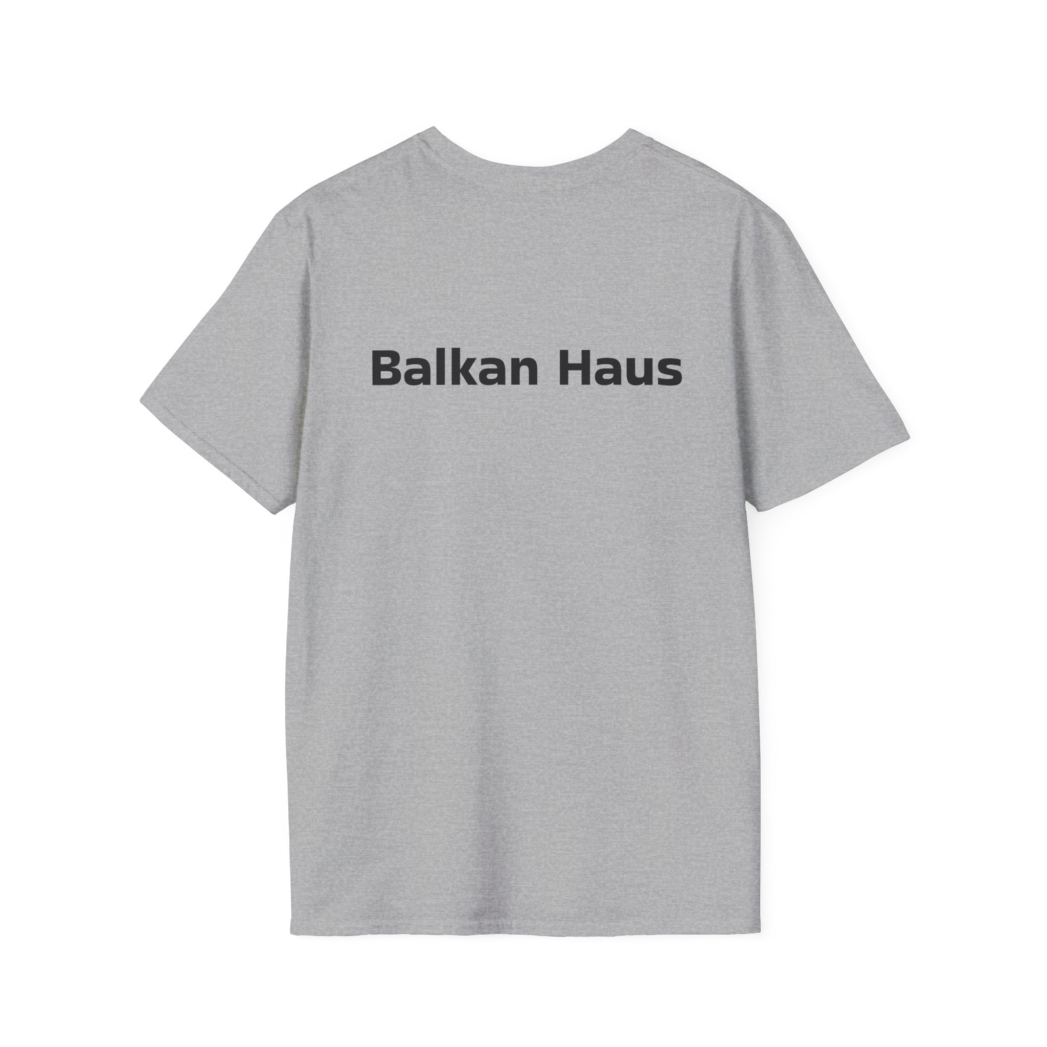 'Giftaj me beboo' Balkan Haus T-Shirt — Funny Bosnian Phrase Tee