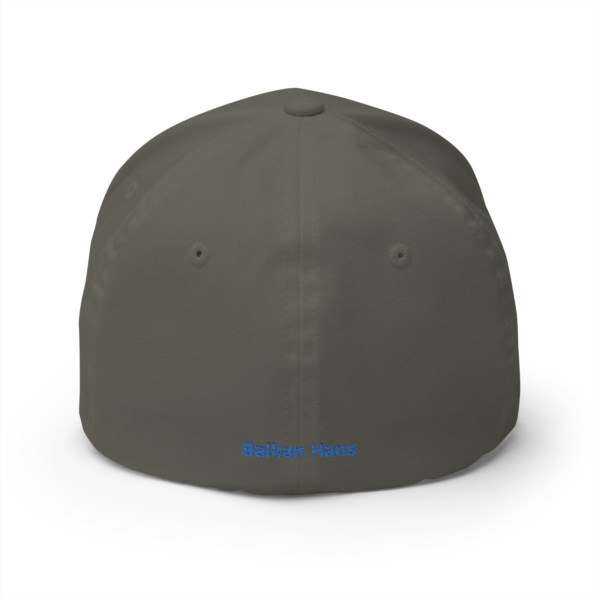 Bosnia Flag Embroidered Cap — Balkan Haus Closed‑Back Baseball Hat