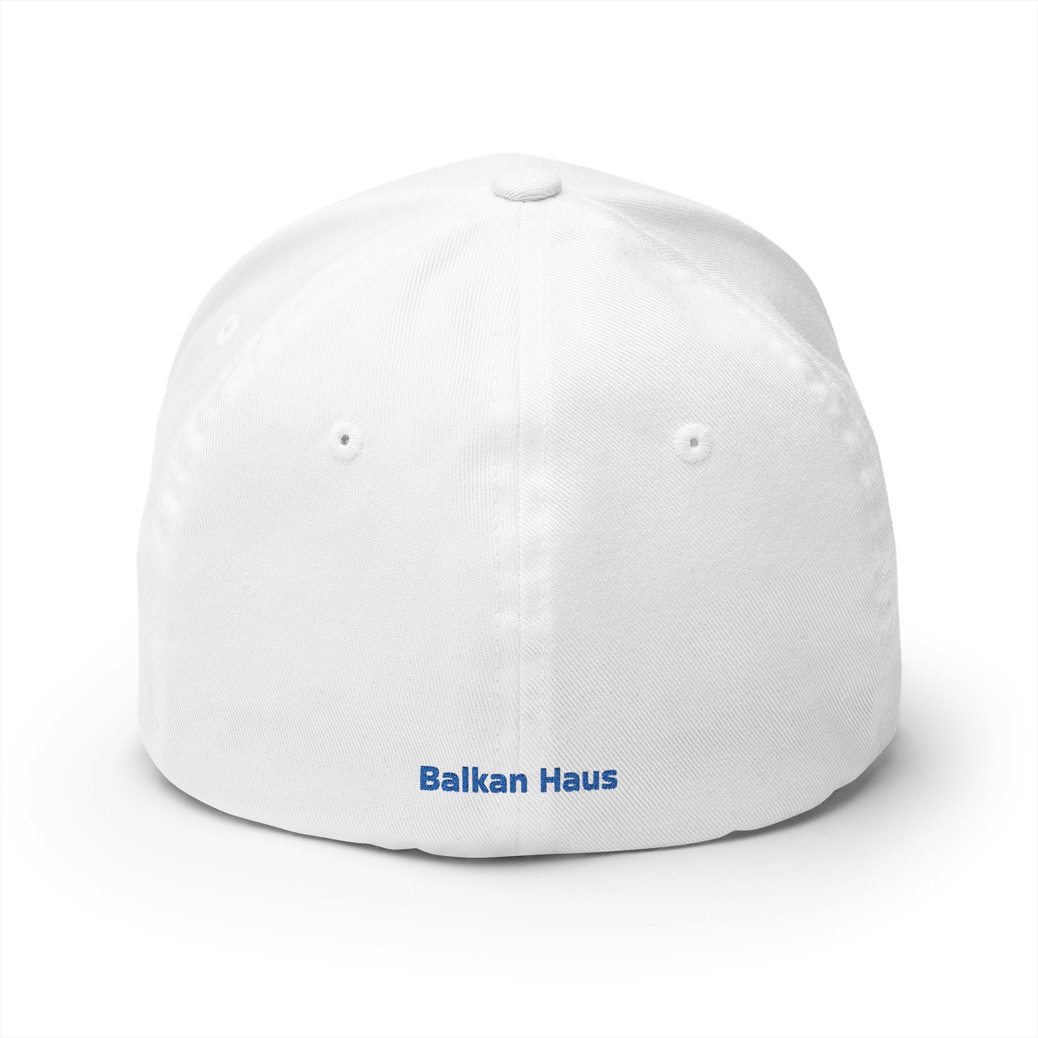 Bosnia Flag Embroidered Cap — Balkan Haus Closed‑Back Baseball Hat