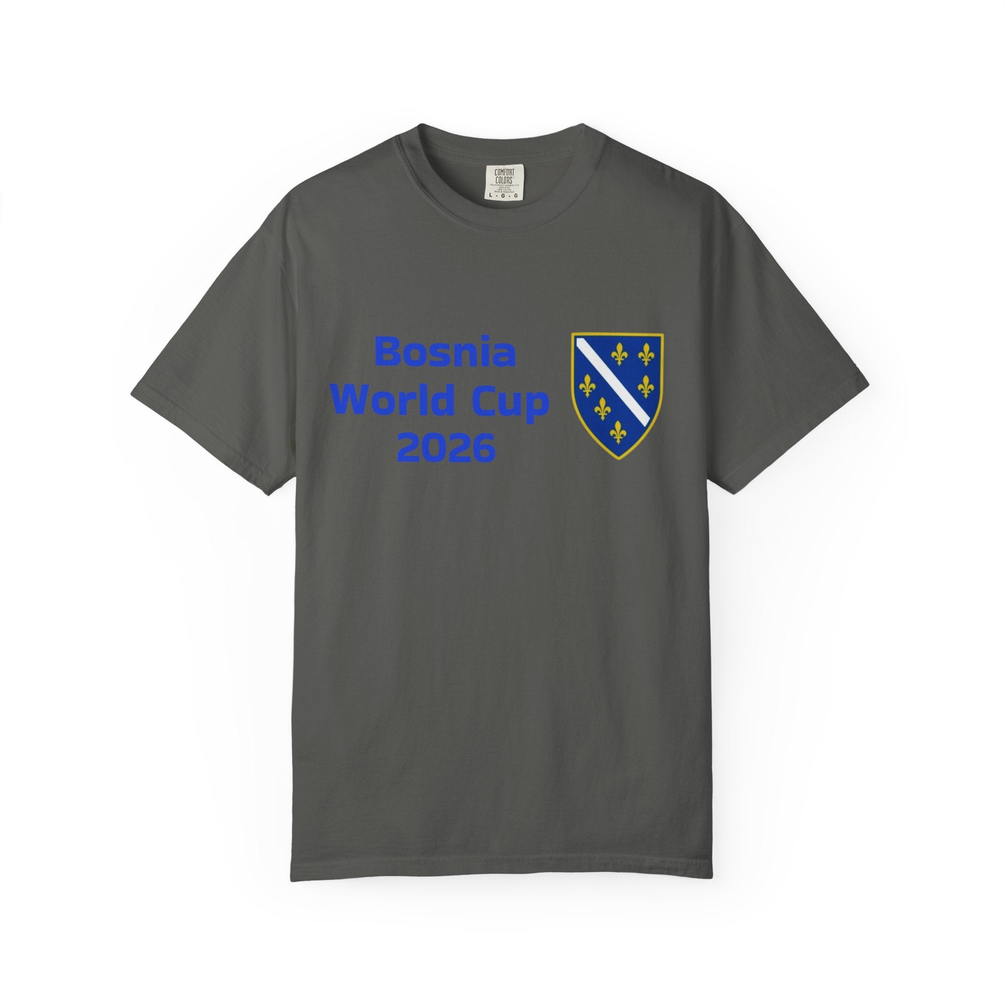 Bosnia World Cup 2026 T-Shirt — Bosnia Crest Soccer Fan Tee