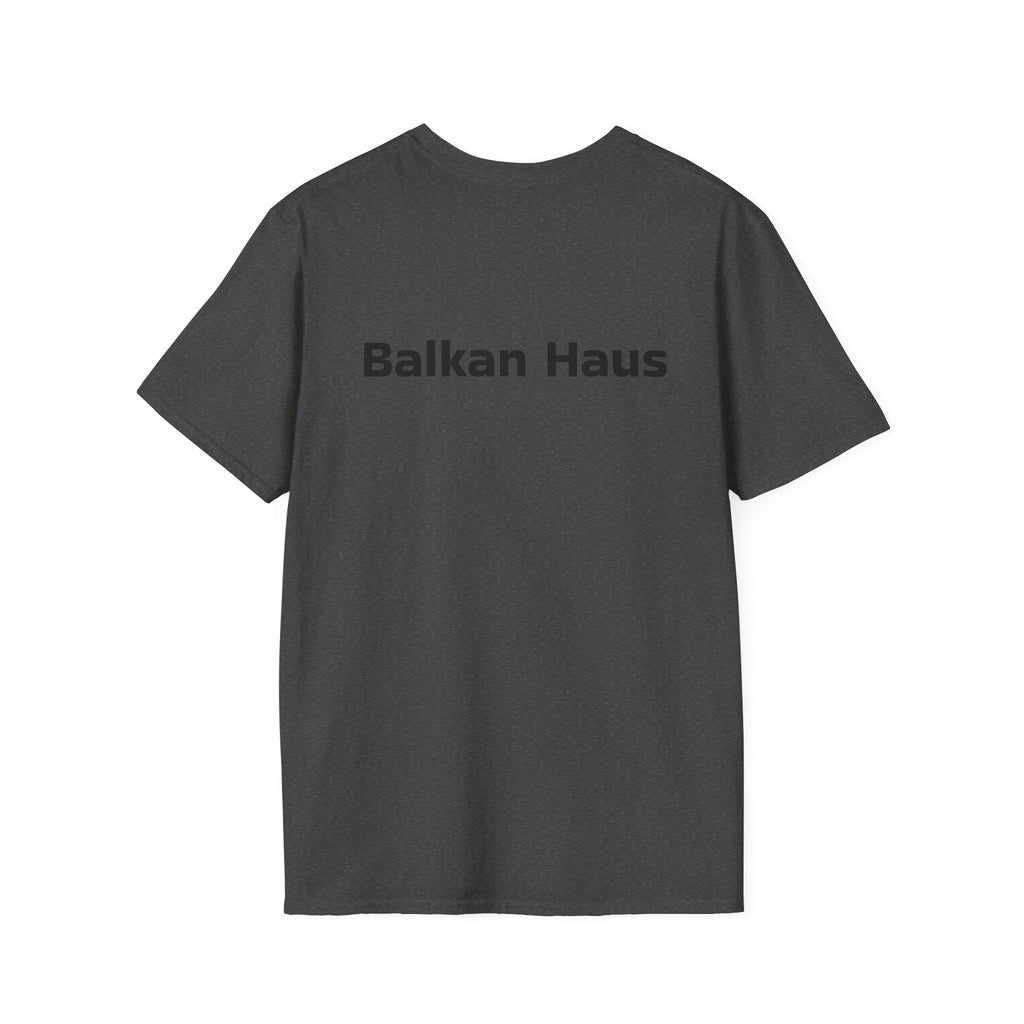 'Giftaj me beboo' Balkan Haus T-Shirt — Funny Bosnian Phrase Tee