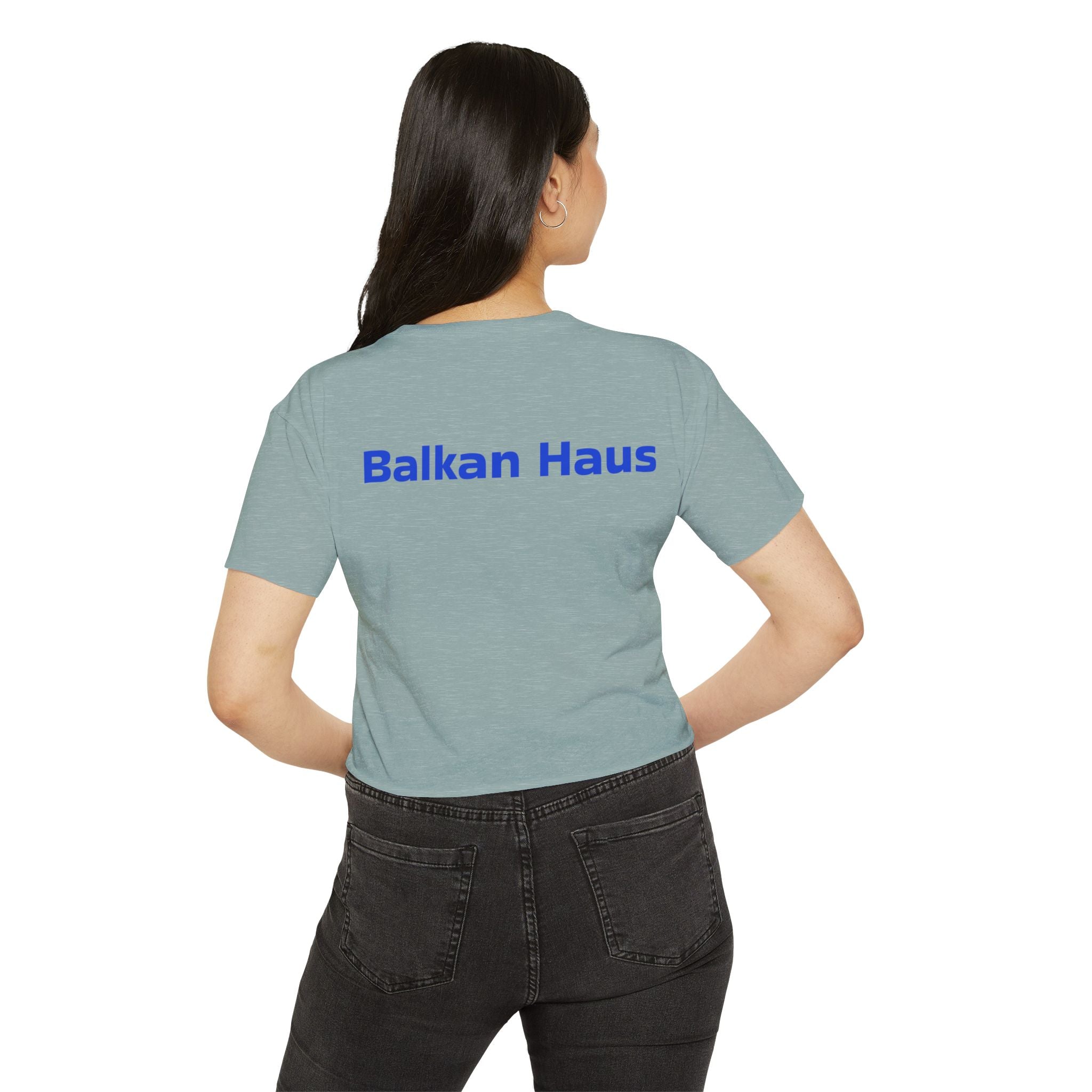 Bosnia World Cup 2026 Crop Top — Balkan Haus Festival Tee