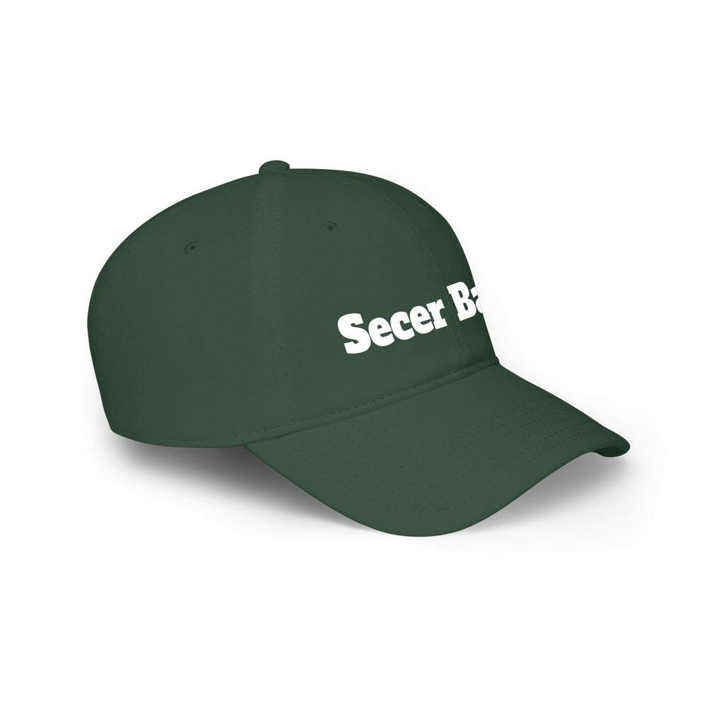 Secer Babo Embroidered Baseball Cap — Low Profile Red Hat