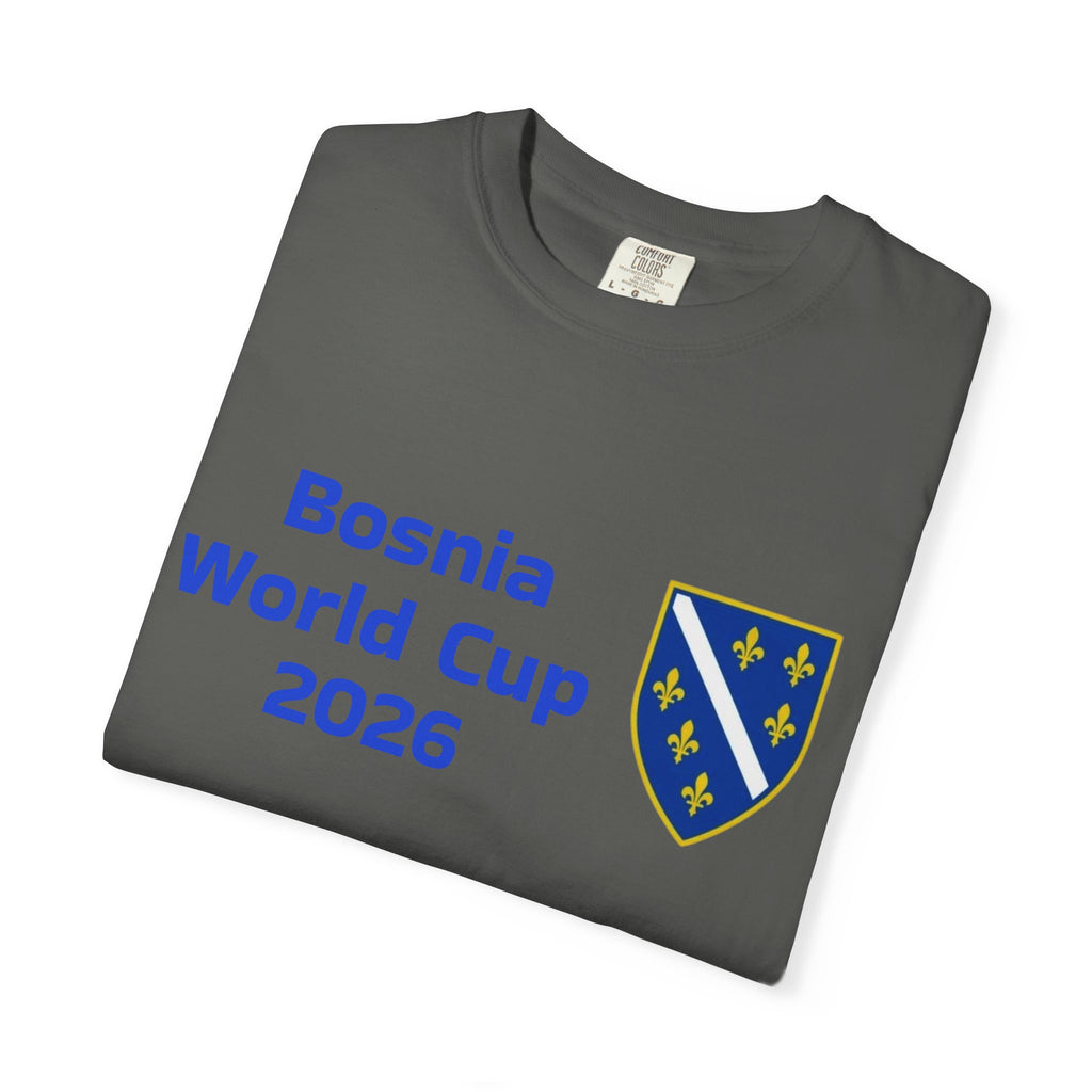 Bosnia World Cup 2026 T-Shirt — Bosnia Crest Soccer Fan Tee