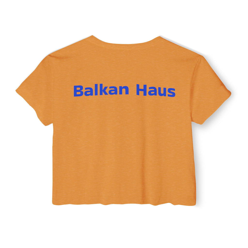 Bosnia World Cup 2026 Crop Top — Balkan Haus Festival Tee