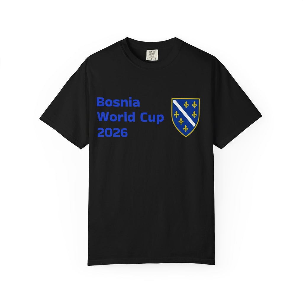Bosnia World Cup 2026 T-Shirt — Bosnia Crest Soccer Fan Tee