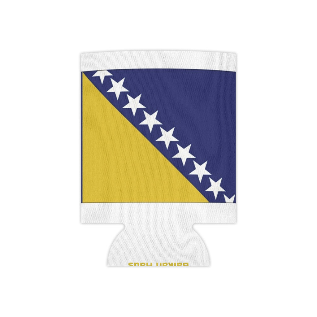 Bosnia World Cup Can Cooler – Flag Design 2026 Soccer Drink Koozie