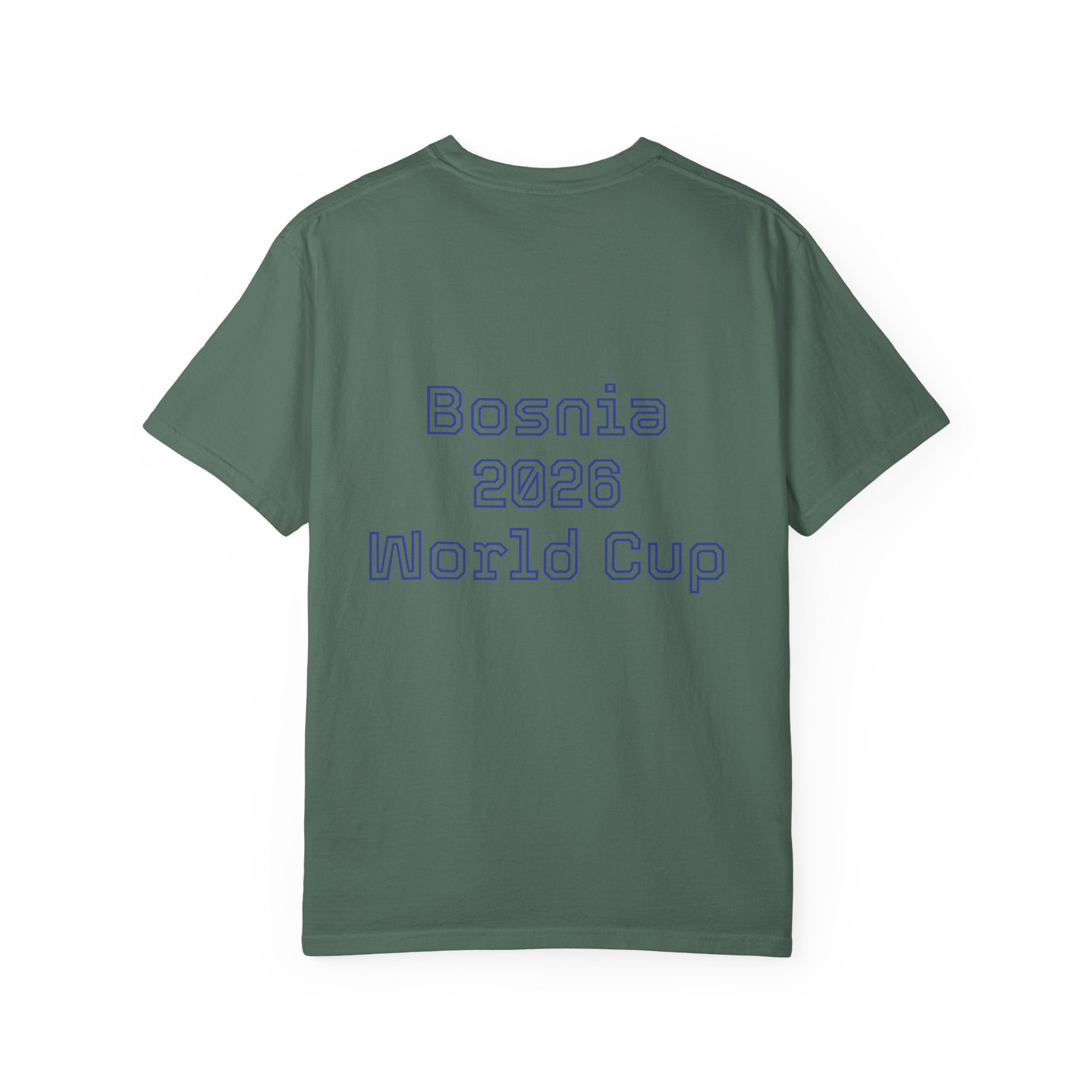 Bosnia 2026 World Cup T-Shirt — Heart Flag Soccer Fan Tee