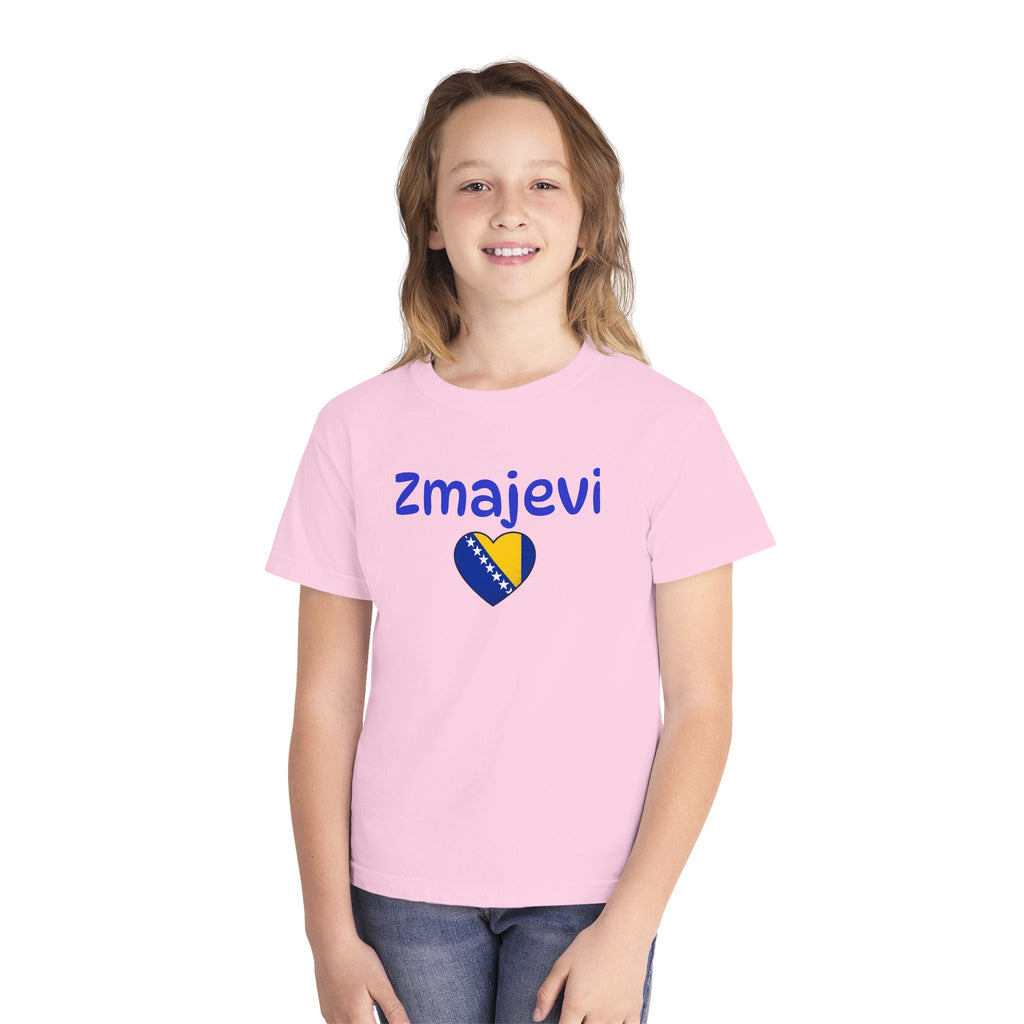 Youth Tee — "Zmajevi" Bosnia Heart Kids T-shirt
