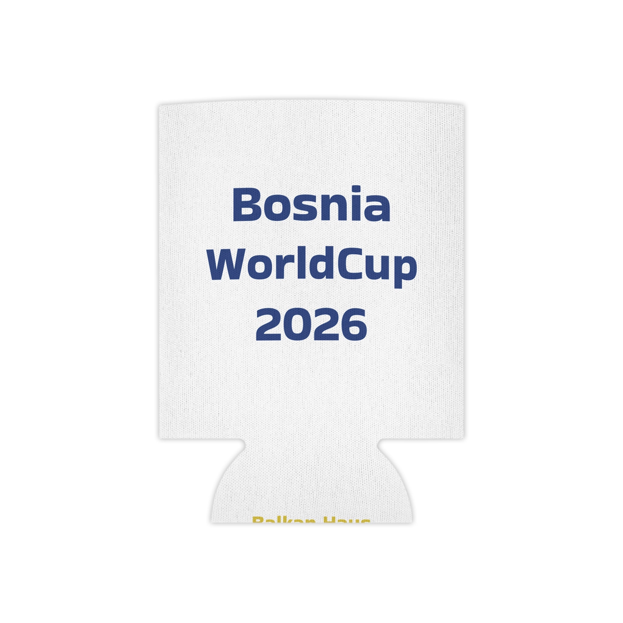 Bosnia World Cup Can Cooler – Flag Design 2026 Soccer Drink Koozie