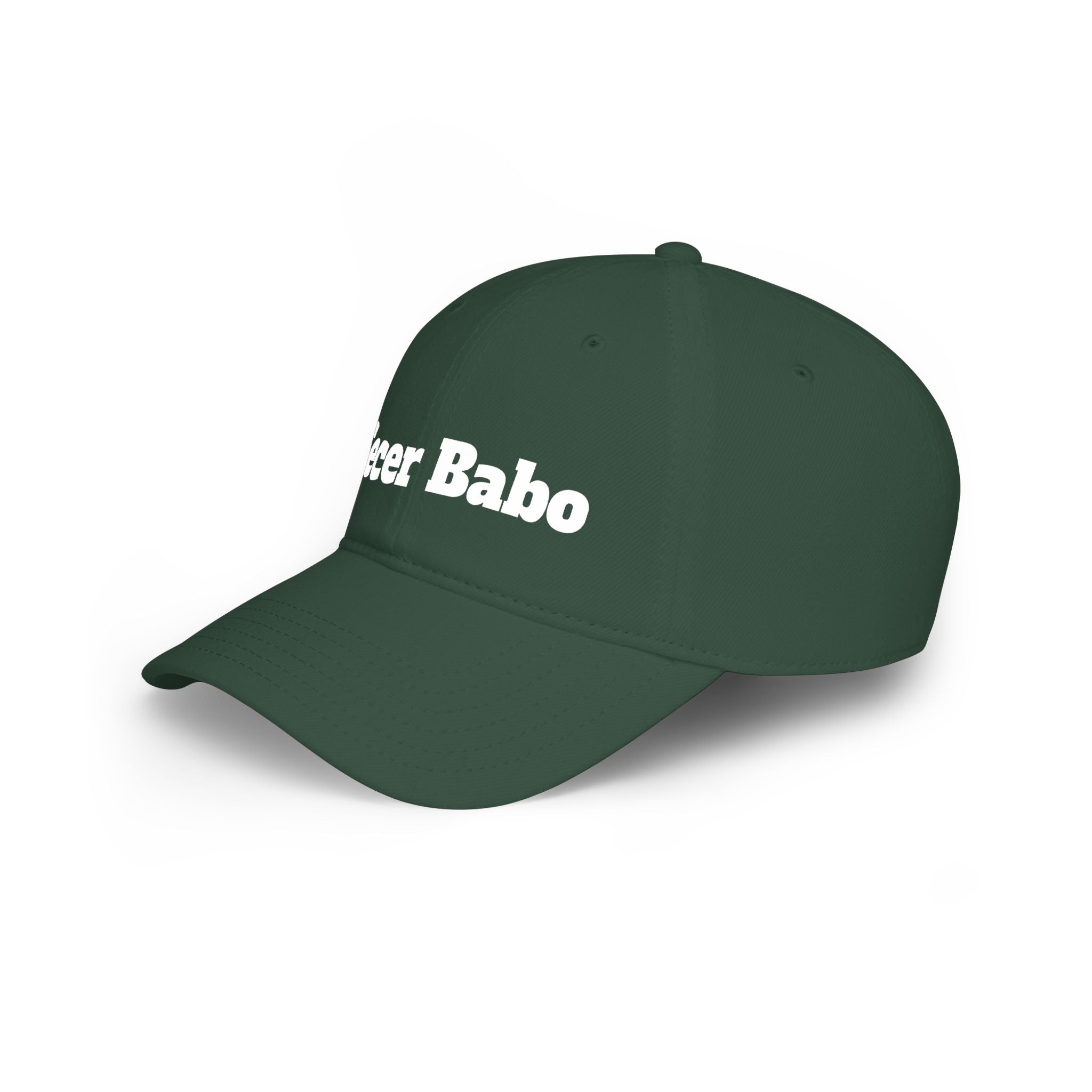Secer Babo Embroidered Baseball Cap — Low Profile Red Hat