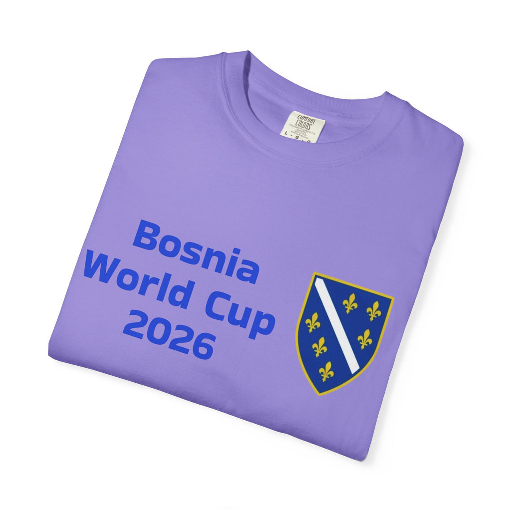 Bosnia World Cup 2026 T-Shirt — Bosnia Crest Soccer Fan Tee