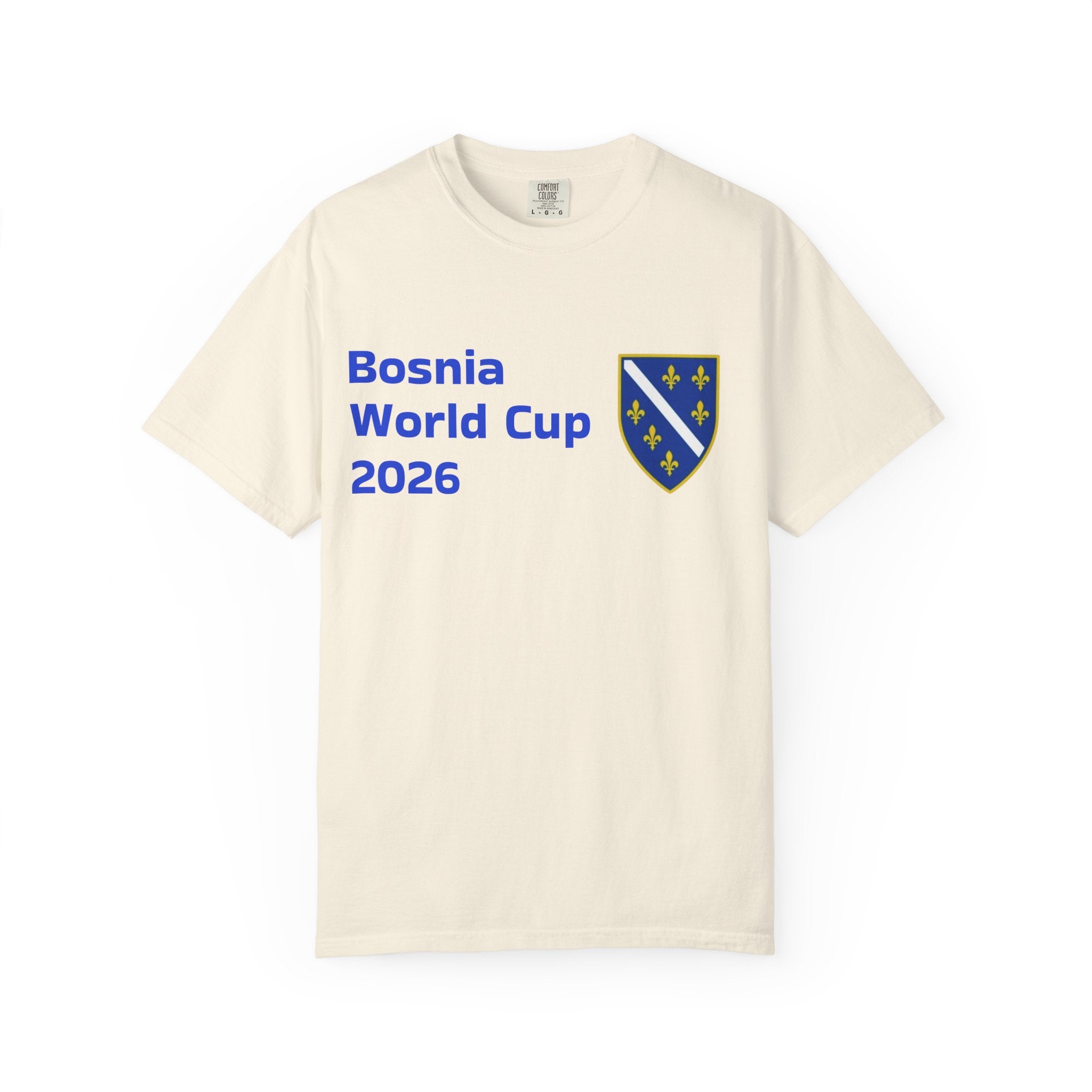 Bosnia World Cup 2026 T-Shirt — Bosnia Crest Soccer Fan Tee