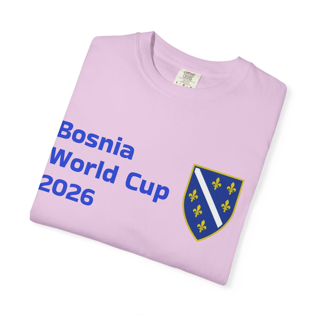 Bosnia World Cup 2026 T-Shirt — Bosnia Crest Soccer Fan Tee