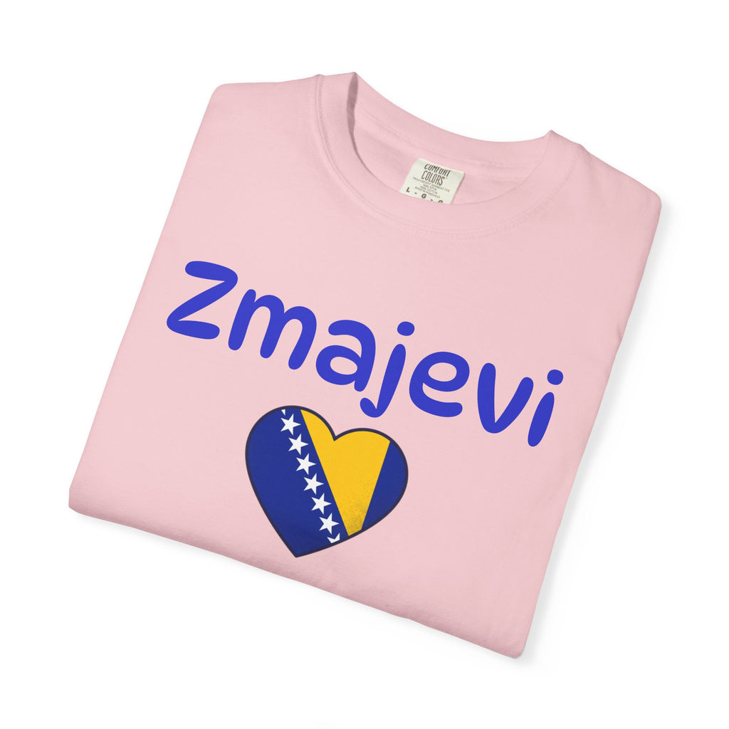 Zmajevi Heart T-Shirt – Bosnian Flag Pride Tee (Balkan Haus)
