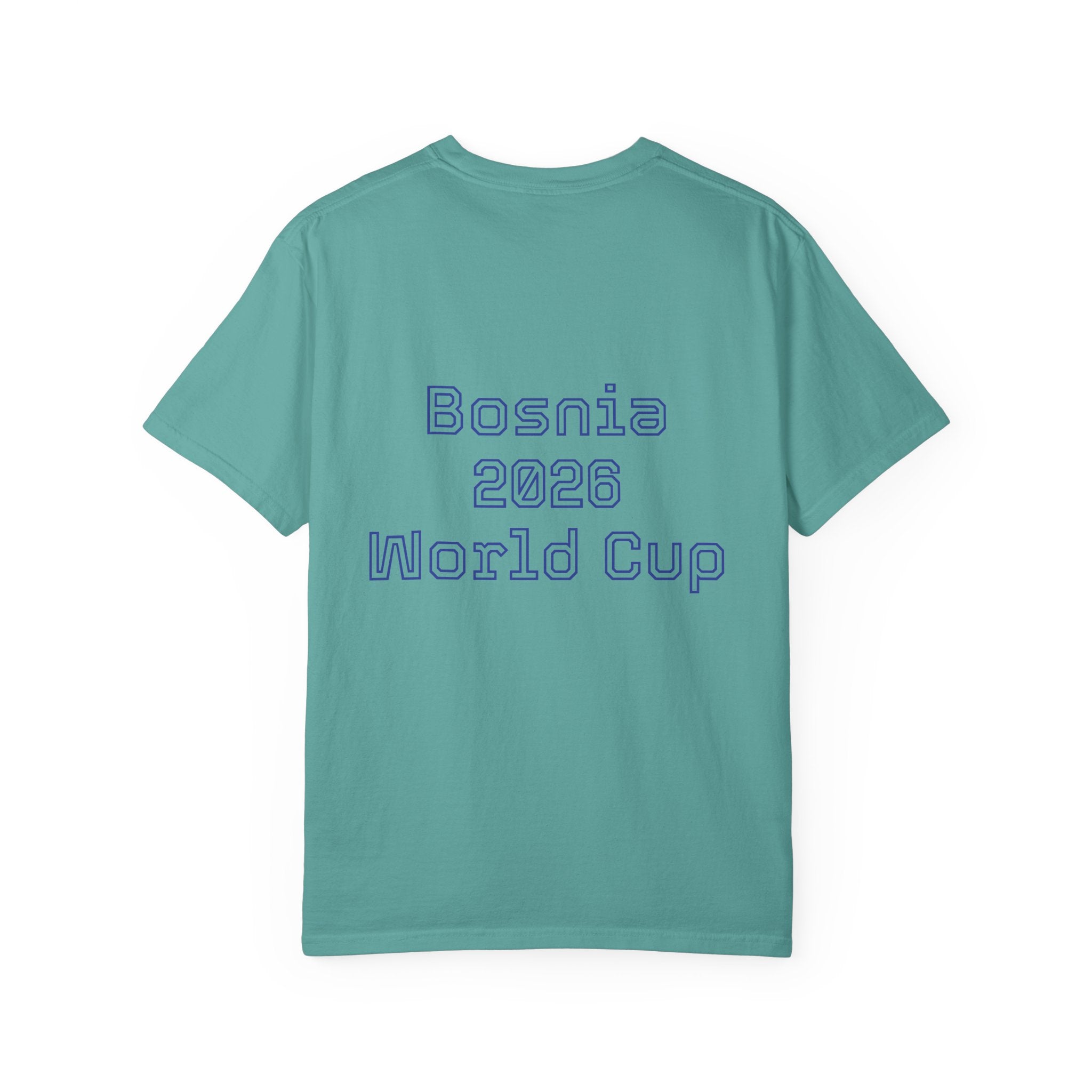 Bosnia 2026 World Cup T-Shirt — Heart Flag Soccer Fan Tee