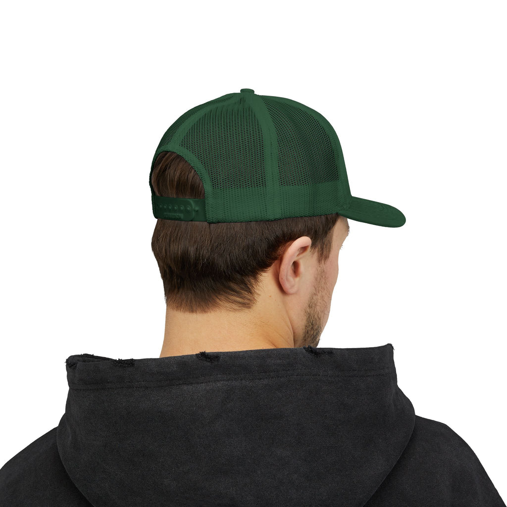 Secer Babo Trucker Cap — Embroidered Funny Phrase Snapback Hat