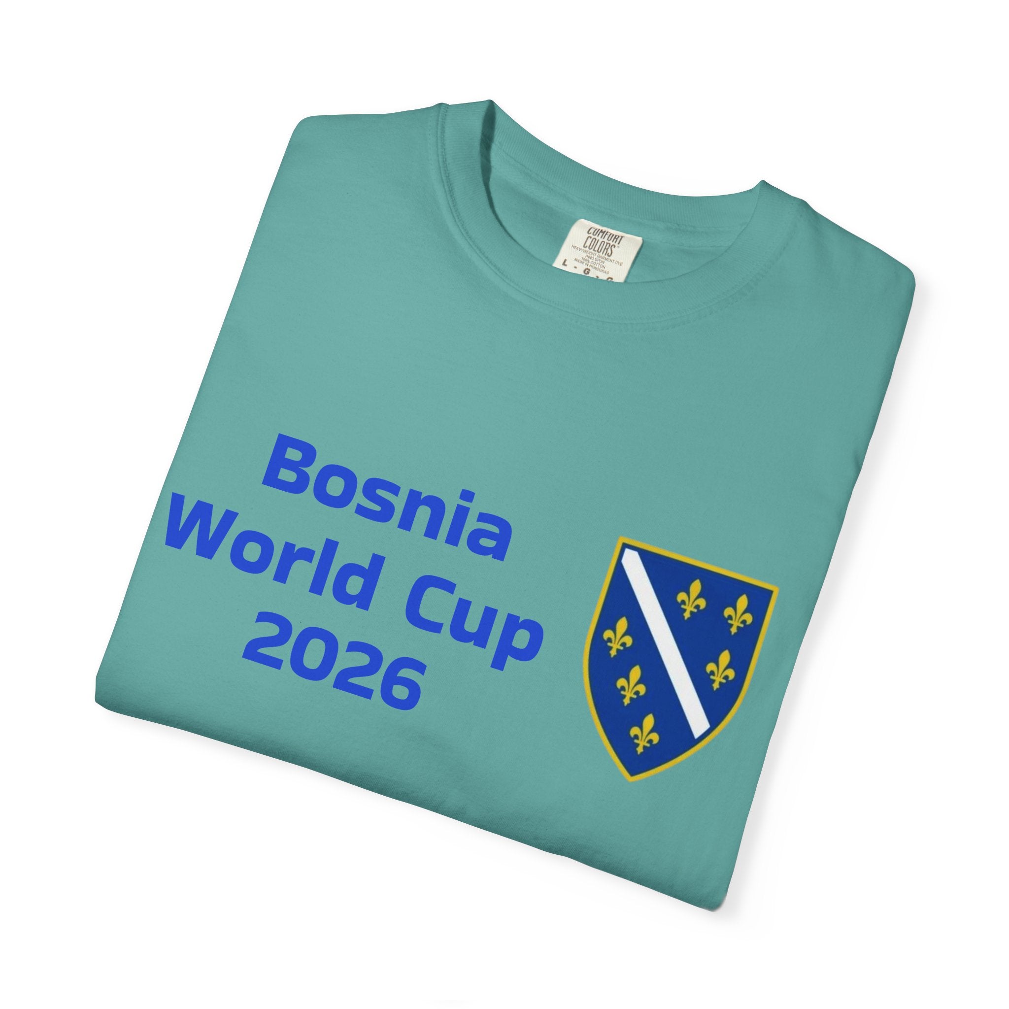 Bosnia World Cup 2026 T-Shirt — Bosnia Crest Soccer Fan Tee