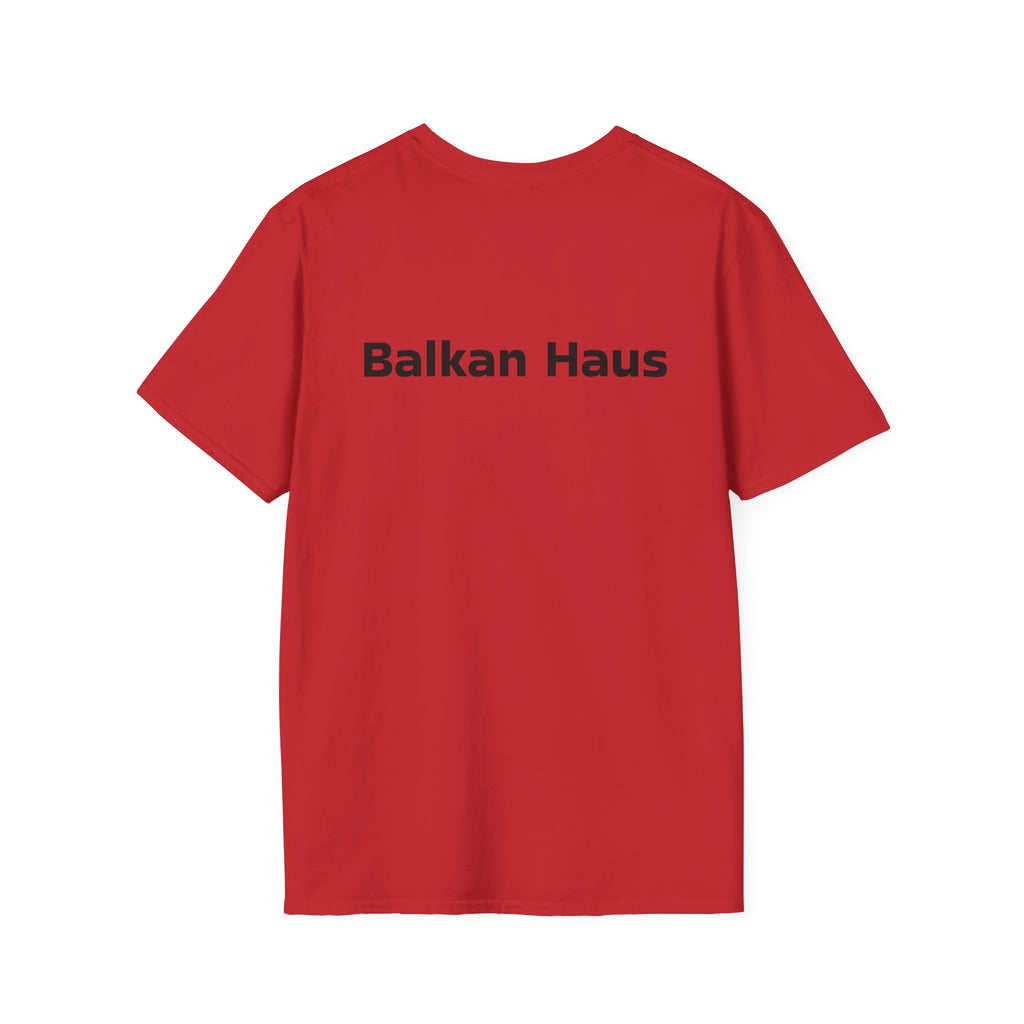 'Giftaj me beboo' Balkan Haus T-Shirt — Funny Bosnian Phrase Tee