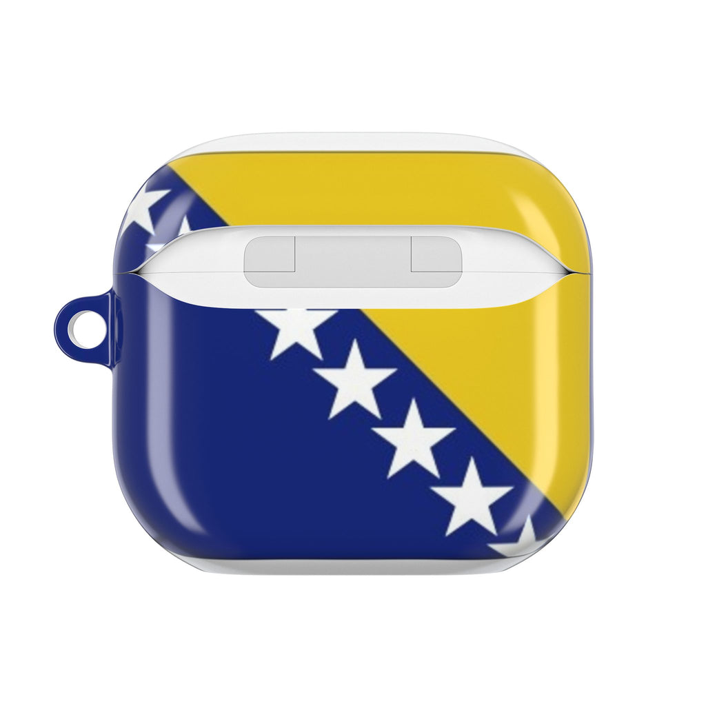 Bosnia Flag AirPod Case — Balkan Haus Protective Wireless Earbud Cover