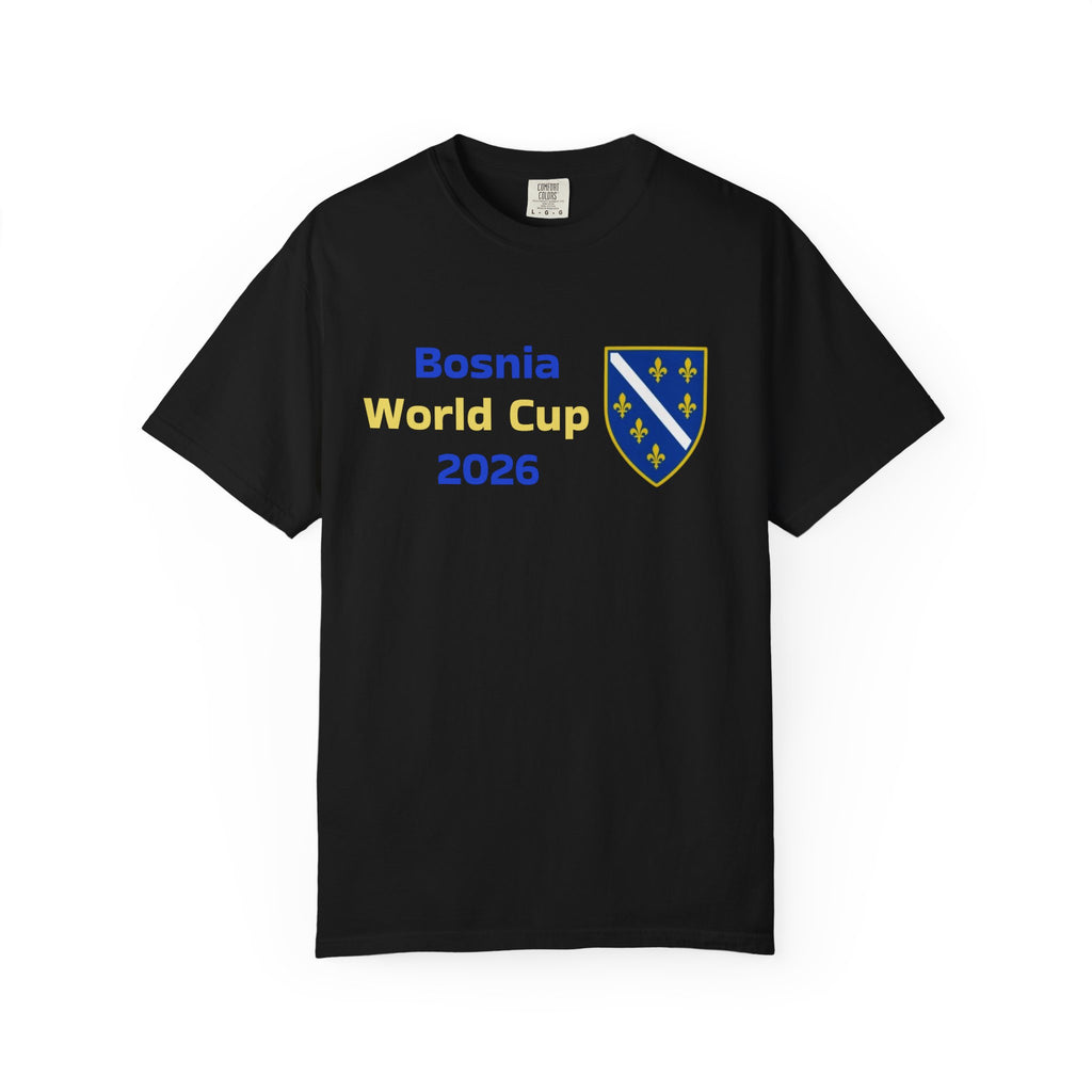Bosnia World Cup 2026 T-Shirt – Bosnia Crest Soccer Fan Tee