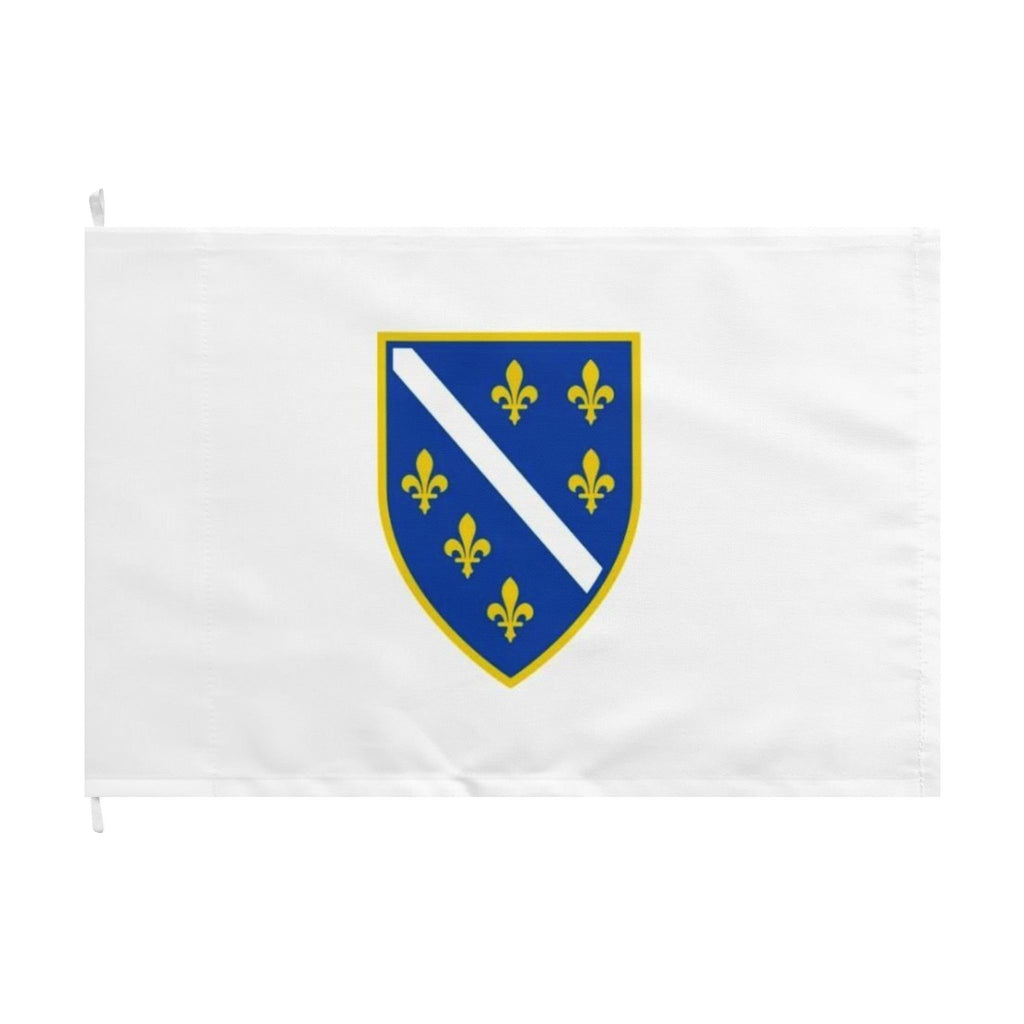 Bosnia and Herzegovina Coat of Arms Flag — Double-Sided Decorative National Flag