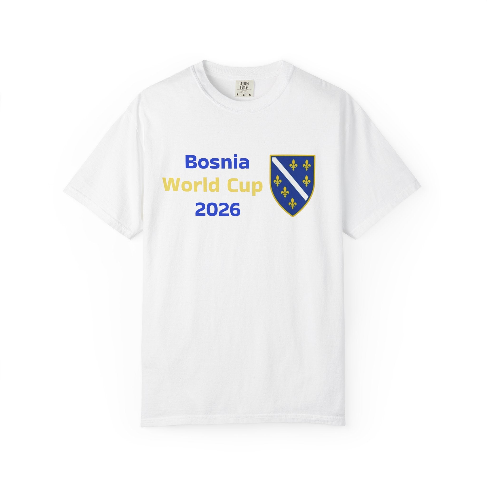 Bosnia World Cup 2026 T-Shirt – Bosnia Crest Soccer Fan Tee