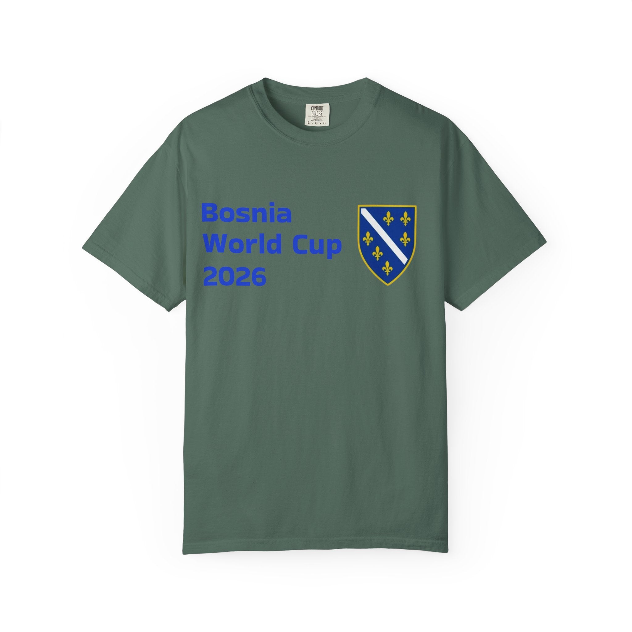 Bosnia World Cup 2026 T-Shirt — Bosnia Crest Soccer Fan Tee