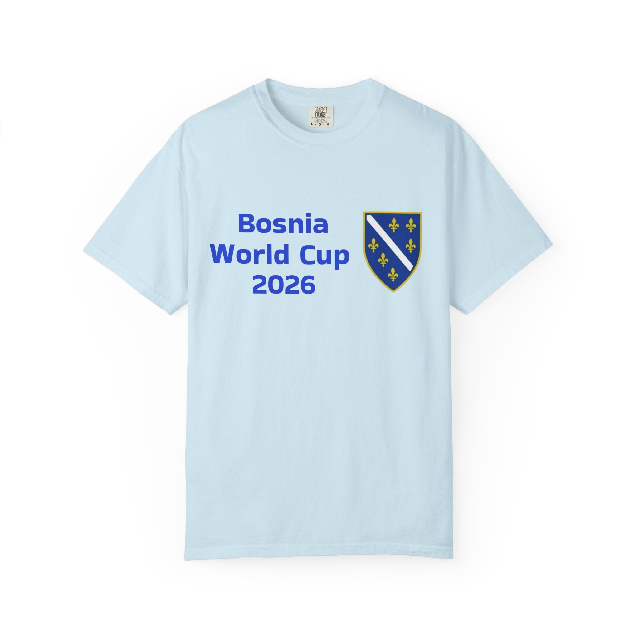 Bosnia World Cup 2026 T-Shirt — Bosnia Crest Soccer Fan Tee