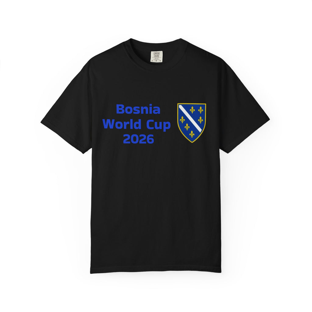 Bosnia World Cup 2026 T-Shirt — Bosnia Crest Soccer Fan Tee