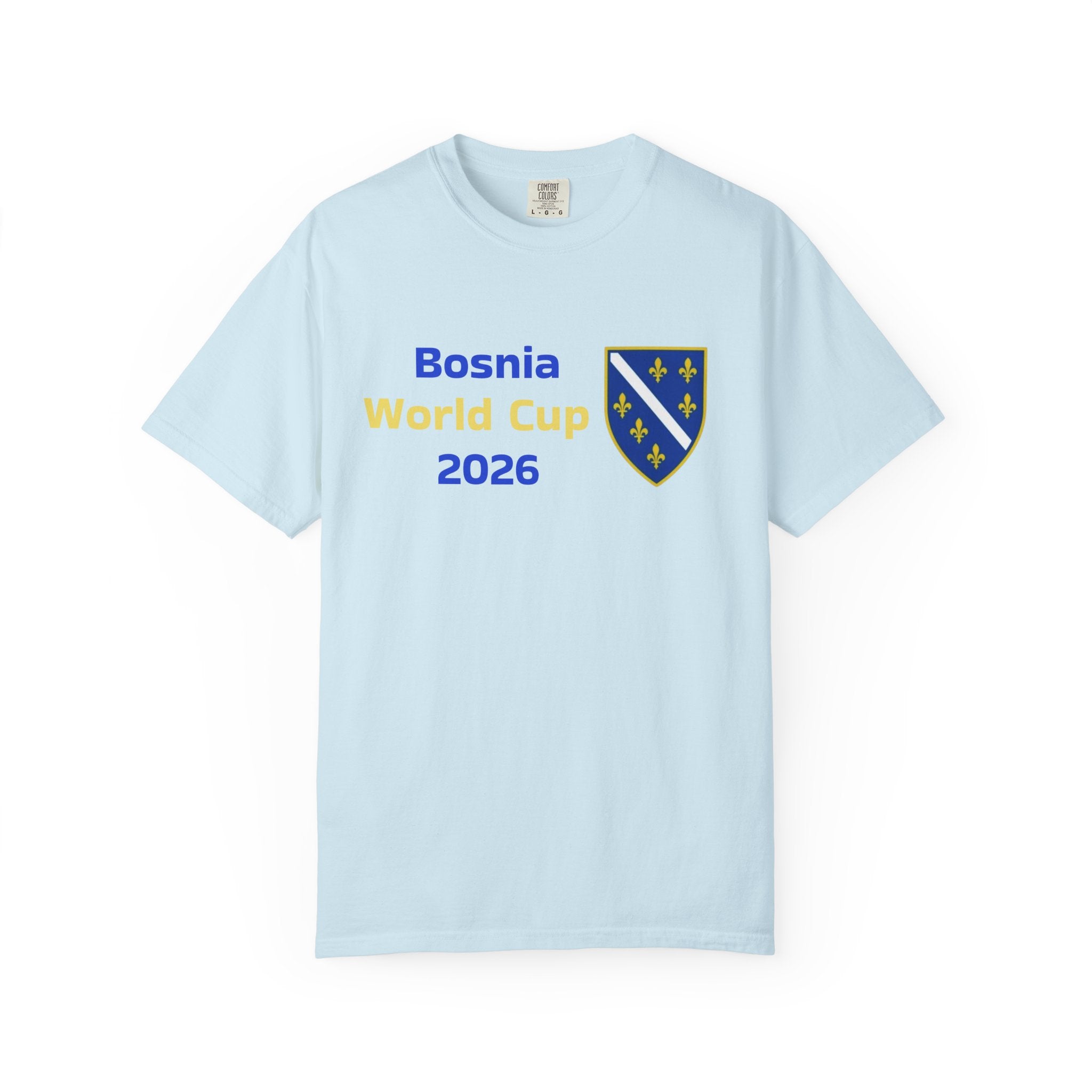 Bosnia World Cup 2026 T-Shirt – Bosnia Crest Soccer Fan Tee