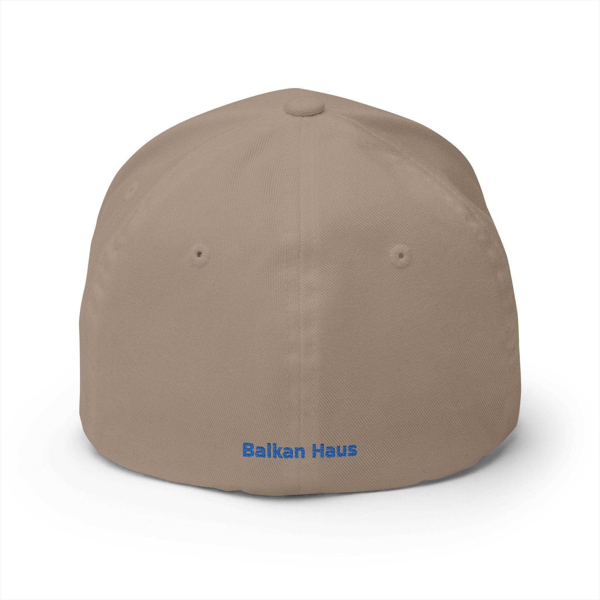 Bosnia Flag Embroidered Cap — Balkan Haus Closed‑Back Baseball Hat