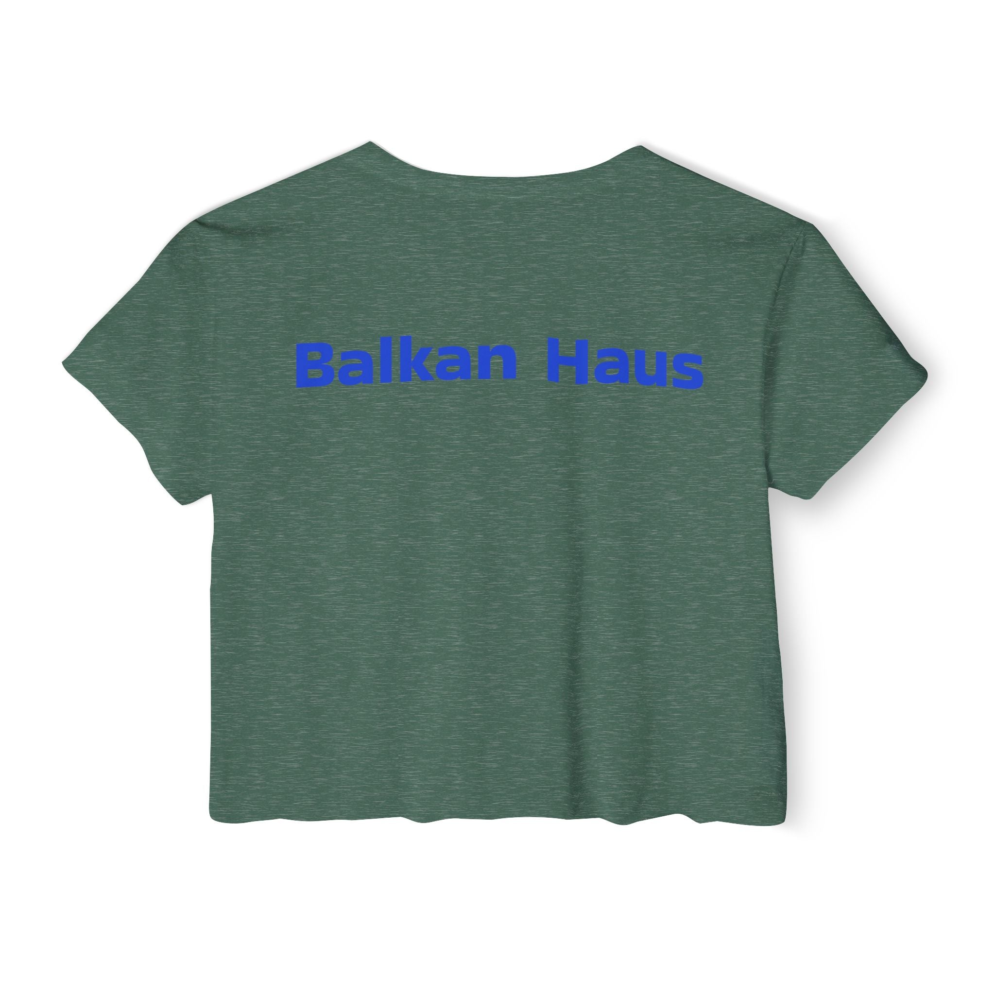 Bosnia World Cup 2026 Crop Top — Balkan Haus Festival Tee