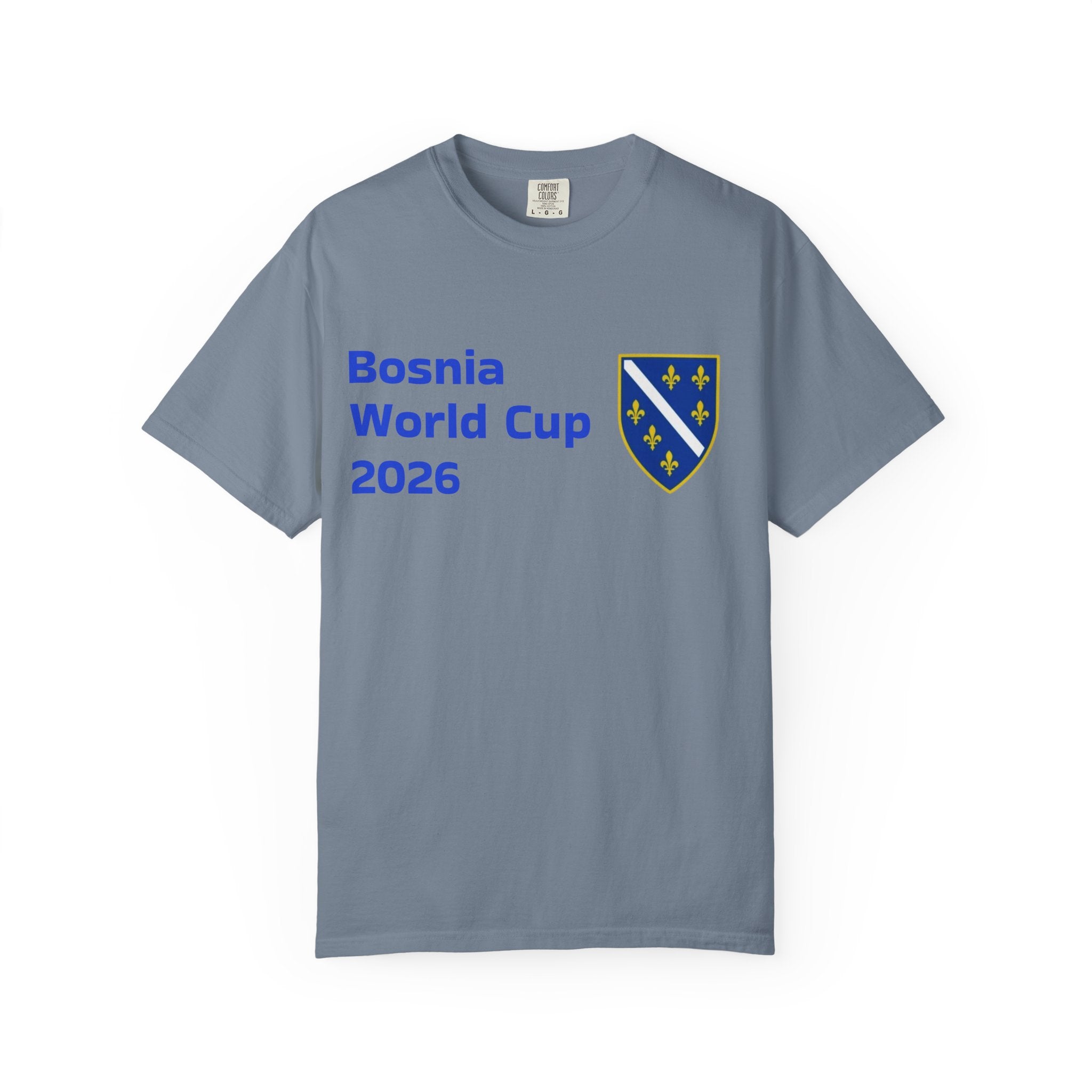 Bosnia World Cup 2026 T-Shirt — Bosnia Crest Soccer Fan Tee
