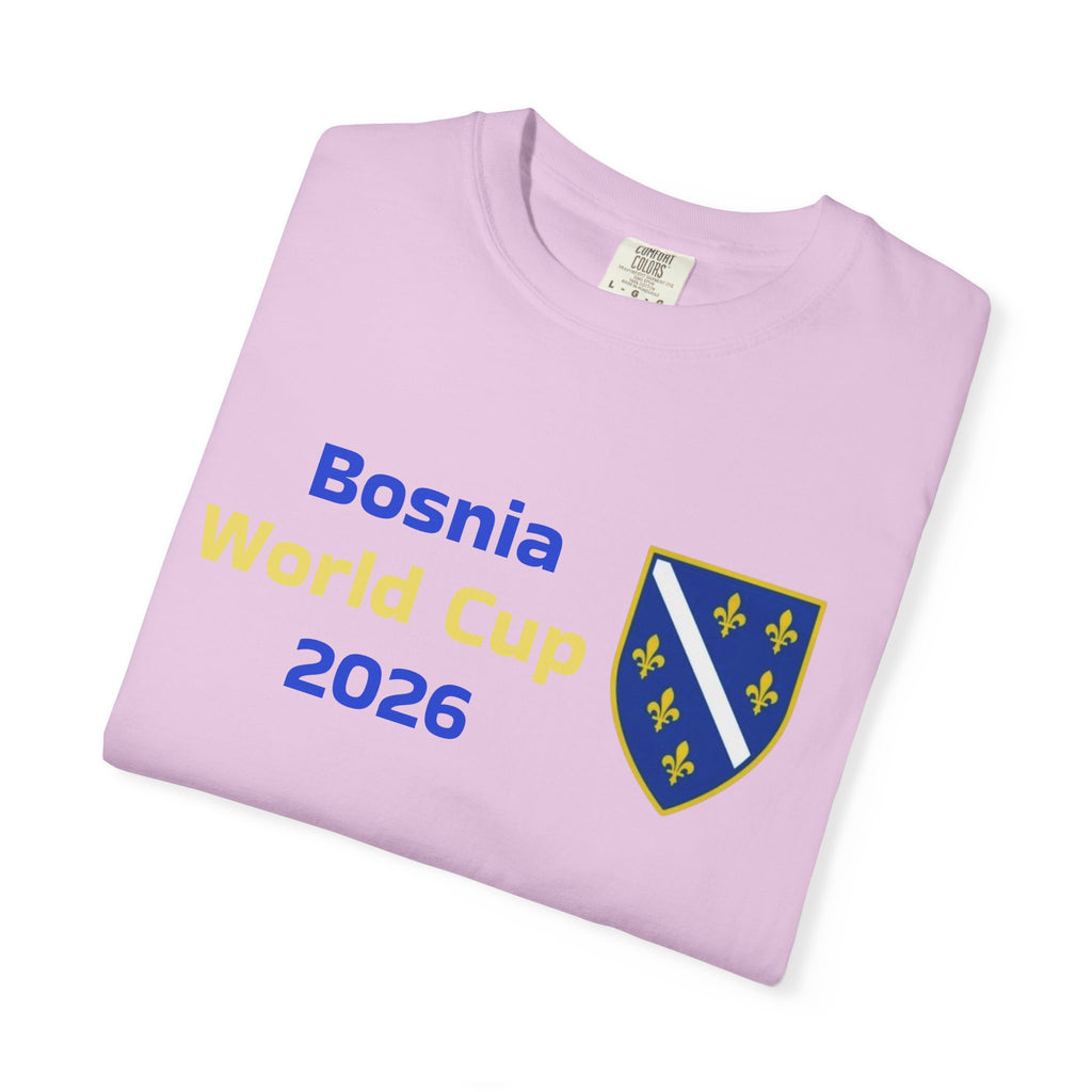 Bosnia World Cup 2026 T-Shirt – Bosnia Crest Soccer Fan Tee